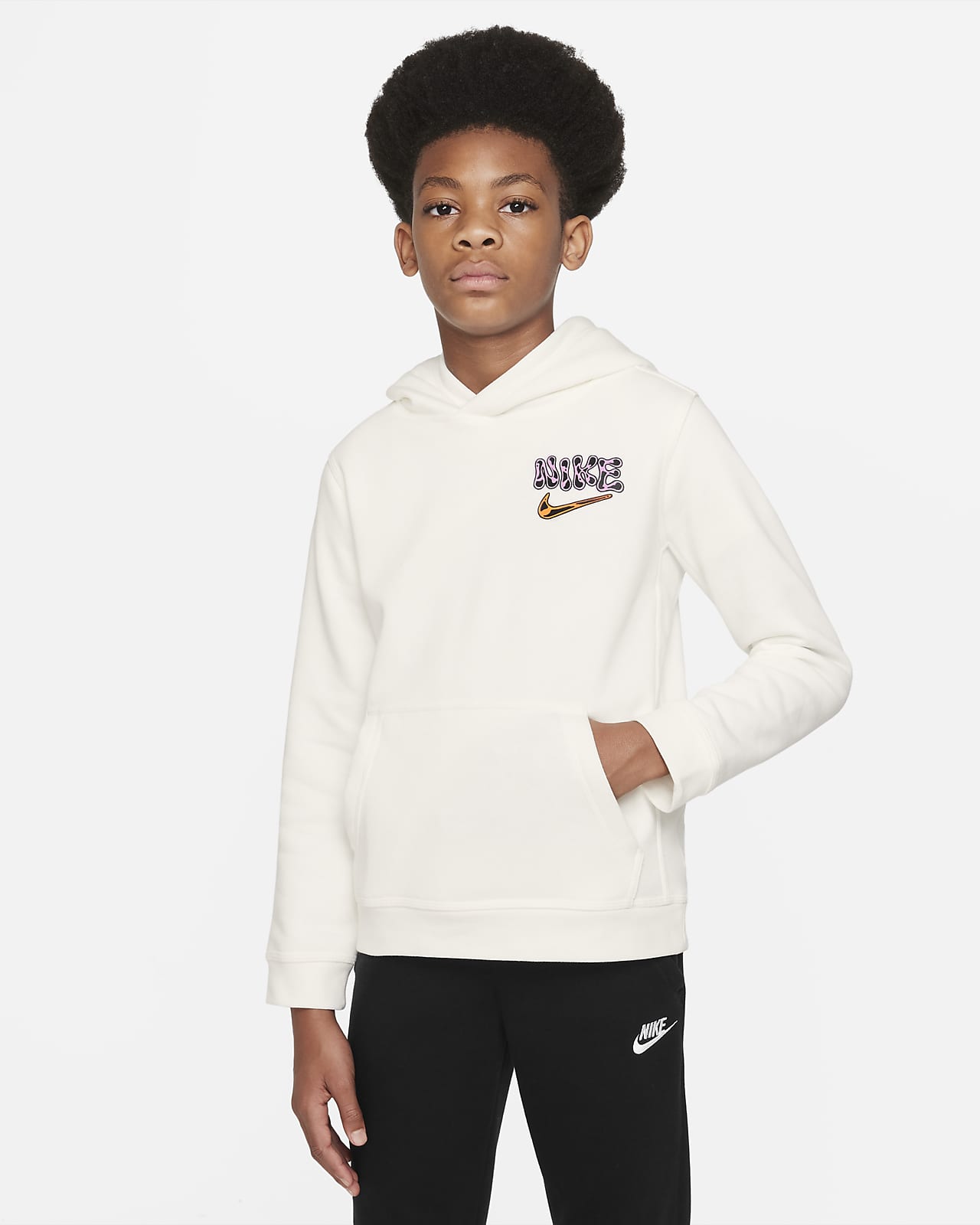 Nike Sportswear Big Kids' (Boys') Pullover Hoodie