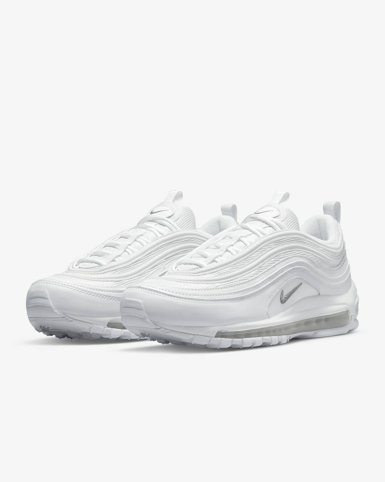 All white nike hot sale air max mens