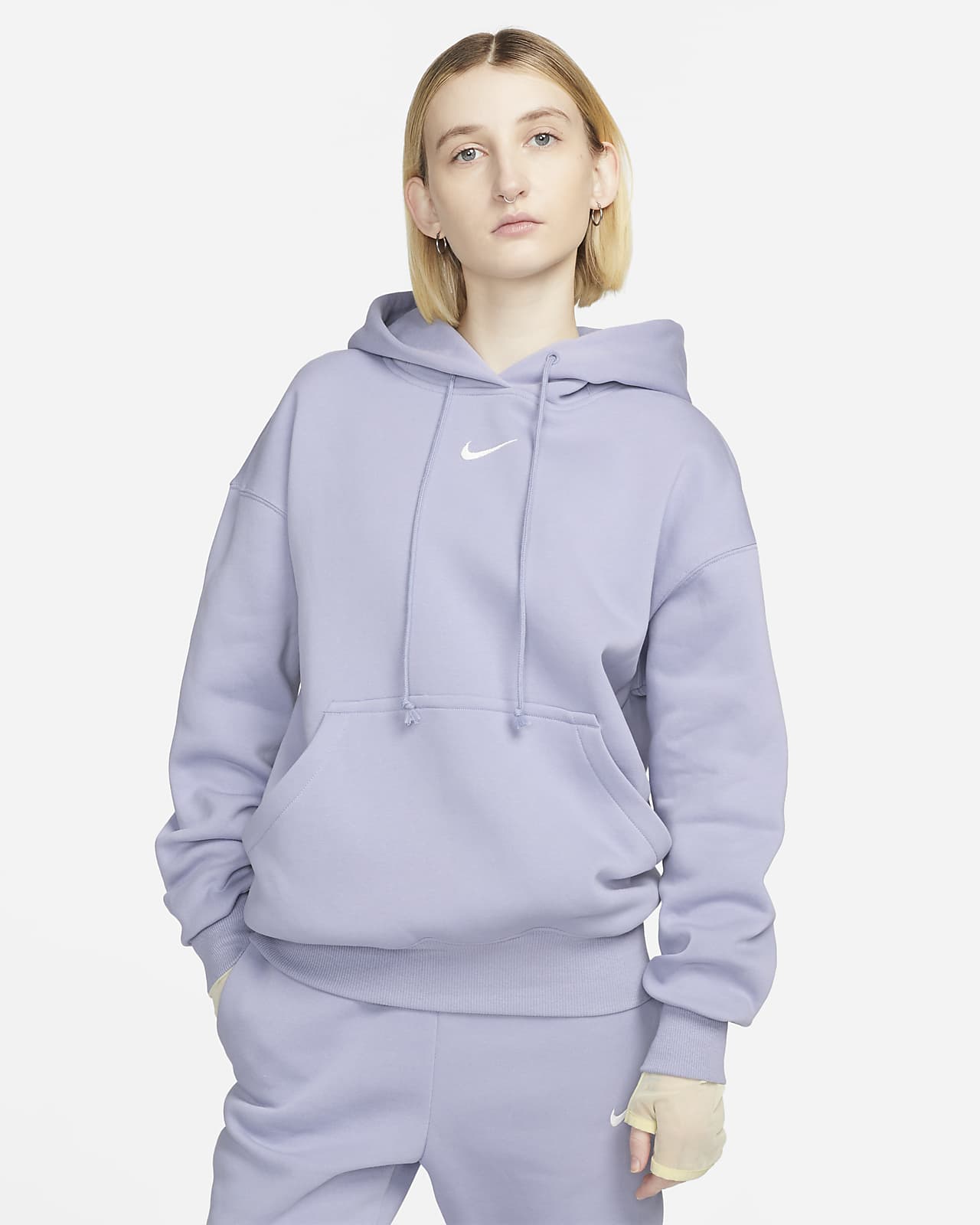 Tactiel gevoel paradijs Socialistisch Nike Sportswear Phoenix Fleece Oversized hoodie voor dames. Nike BE