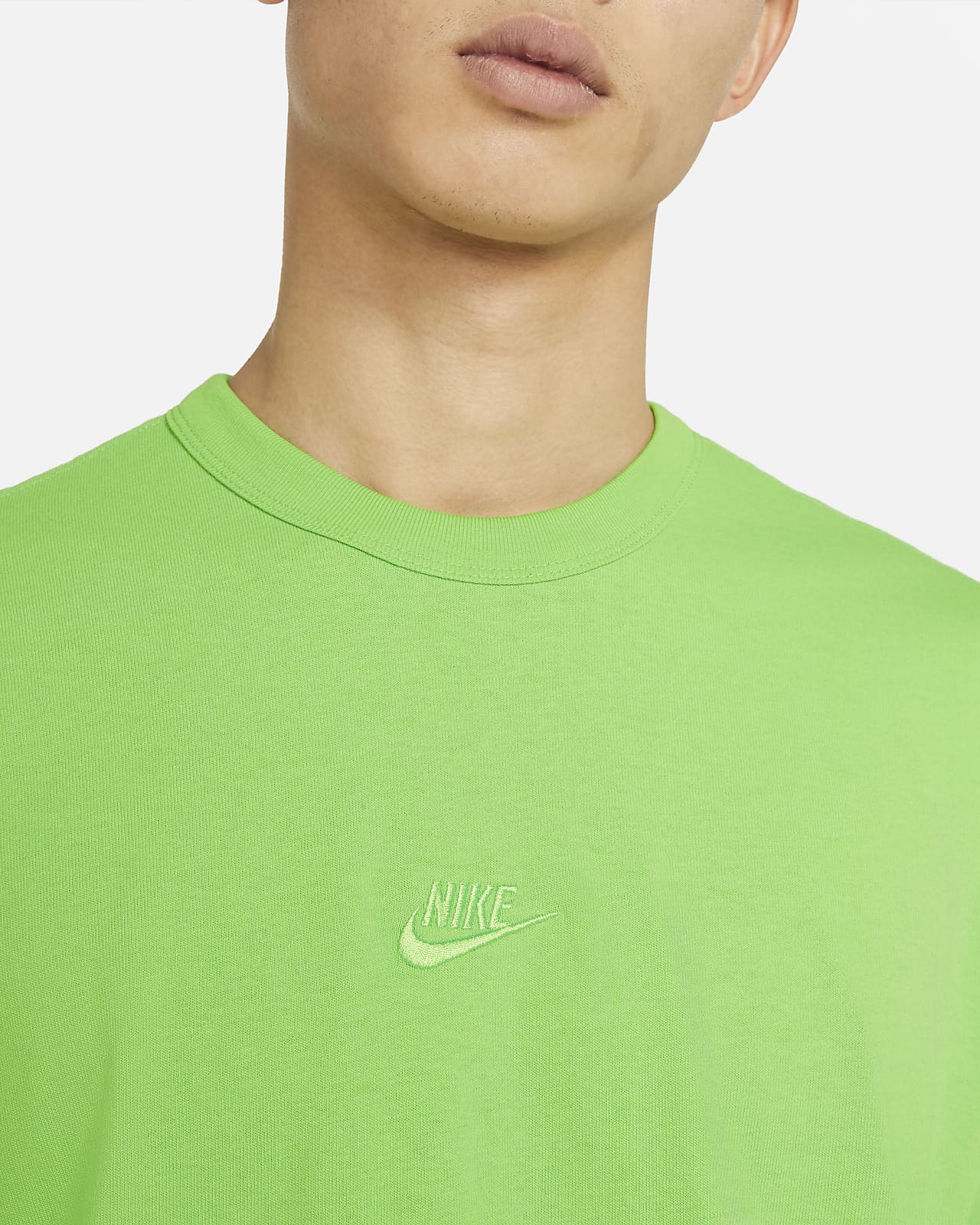 nike green shirt mens