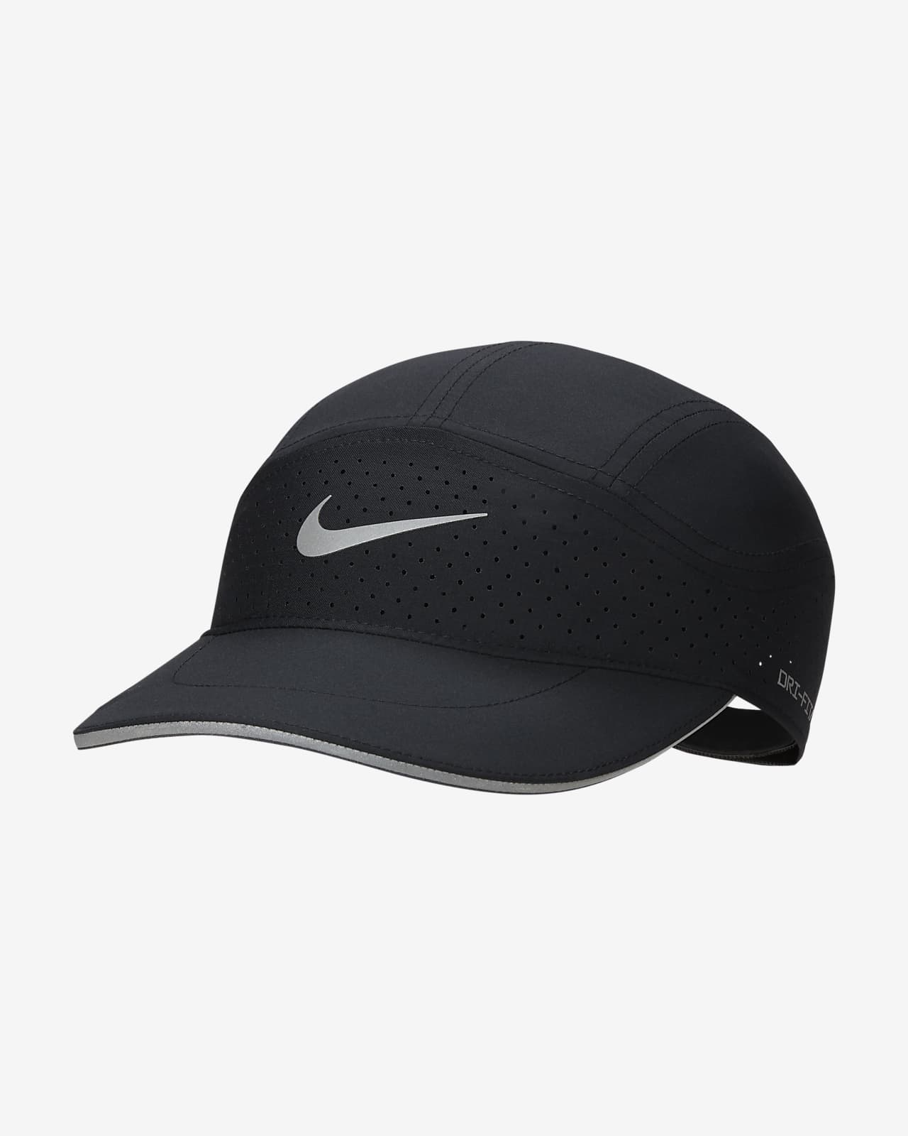 Nike DC3598-010 Dri-FIT Delikli Koşu Şapkası 