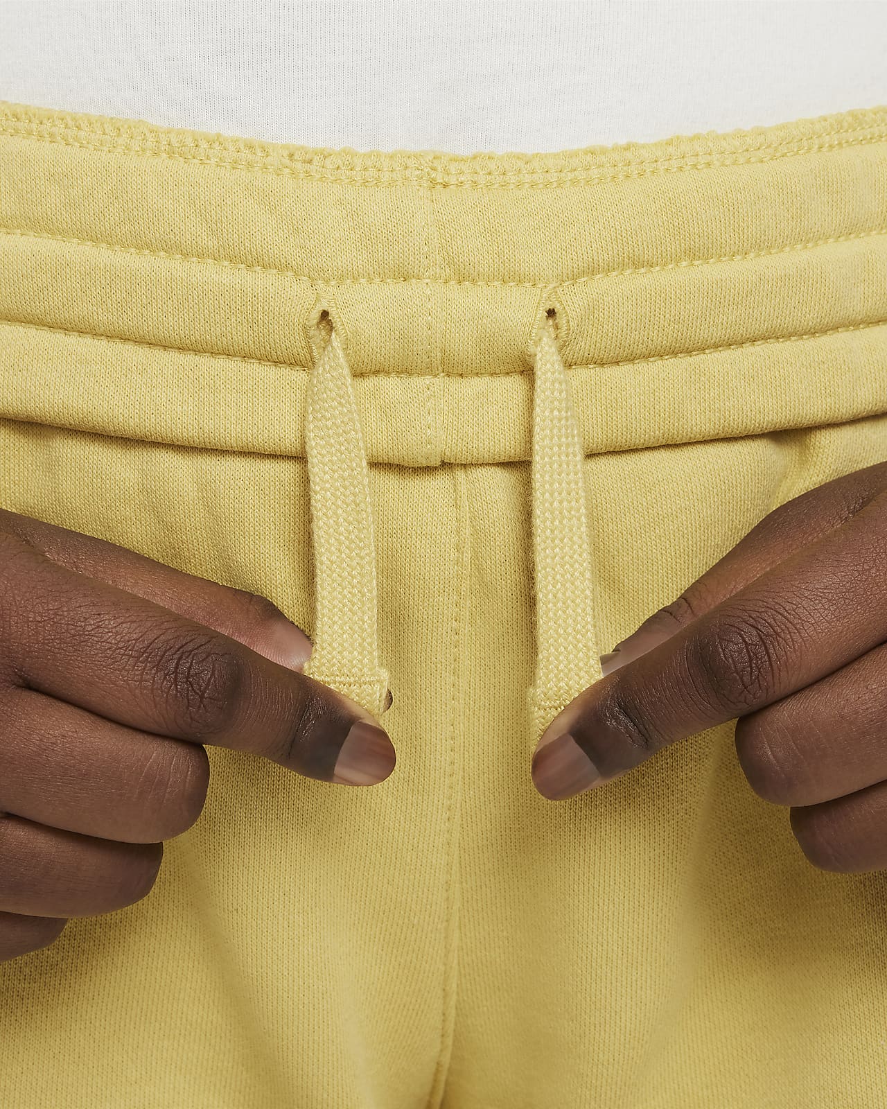 Nike sportswear club fleece yellow outlet