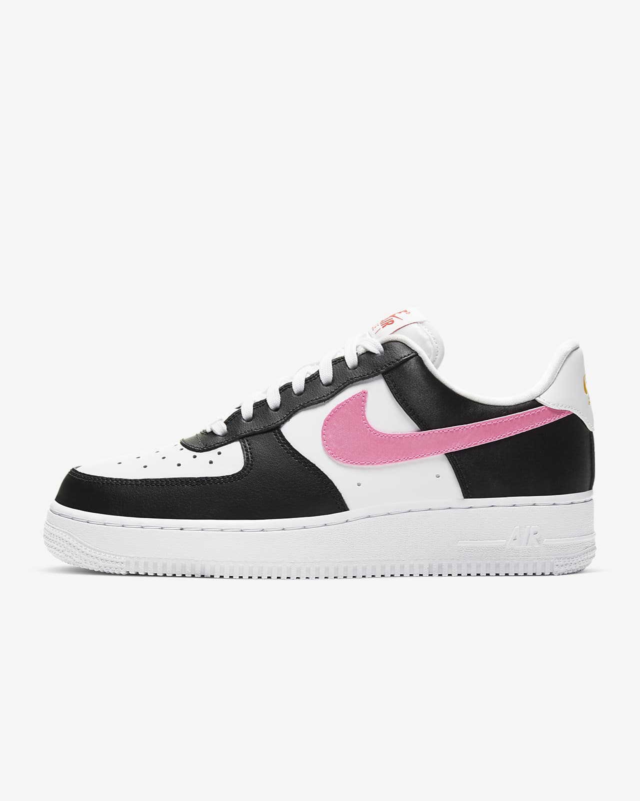 black white and pink nike air force 1