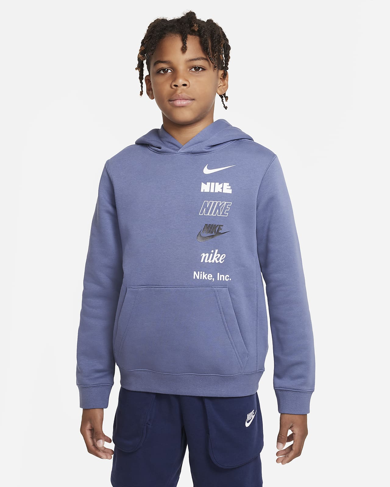 Nike Sportswear Older Kids' (Boys') Hoodie. Nike LU