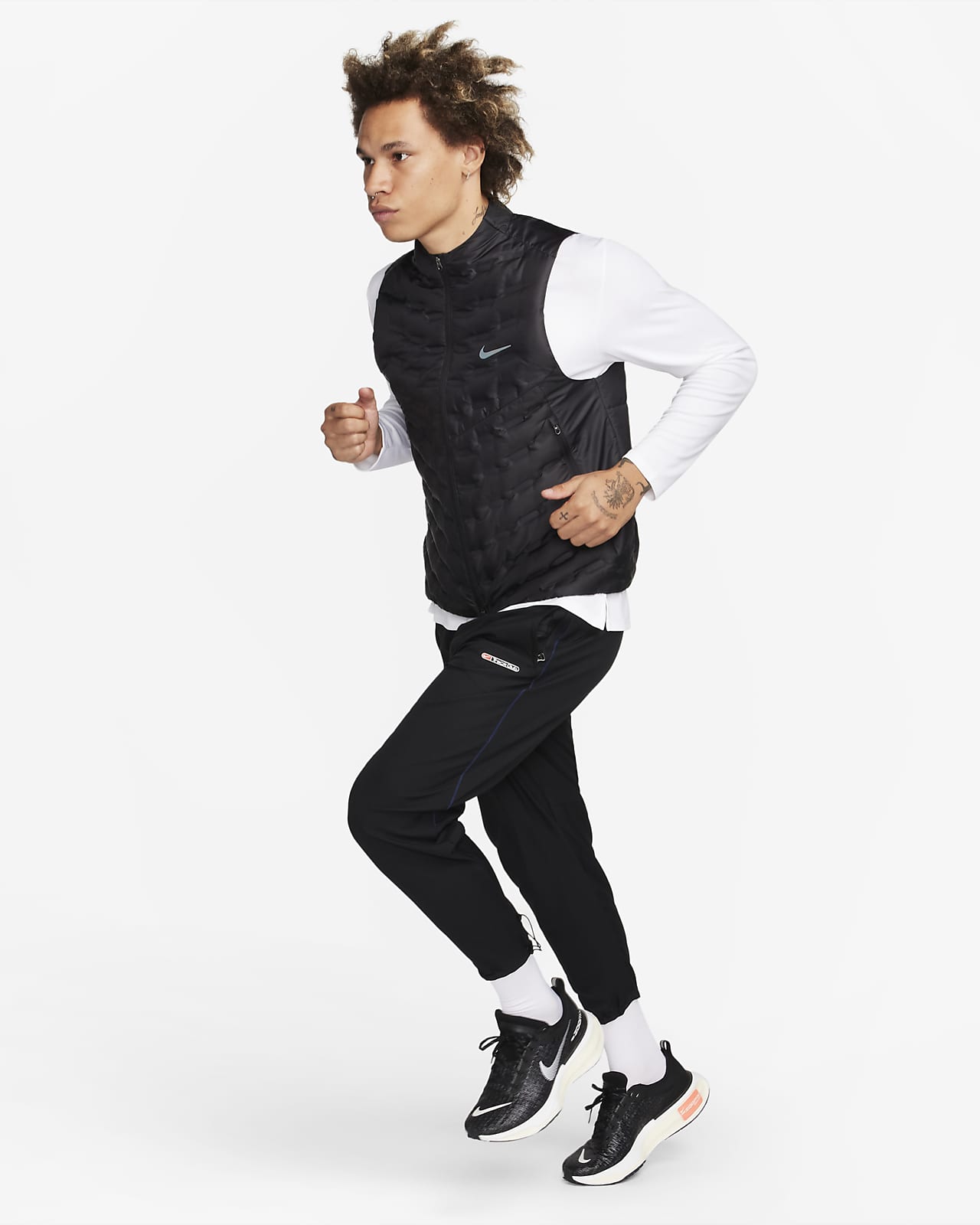  Nike Therma-FIT Repel - Chaleco de correr sintético para hombre,  negro, talla M, Negro - : Ropa, Zapatos y Joyería
