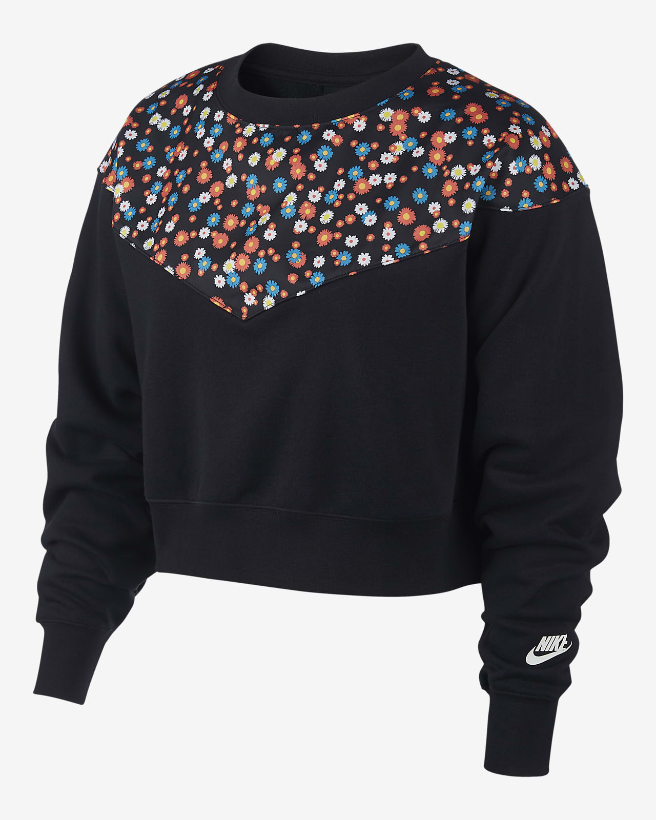 women's fleece crew nike sportswear