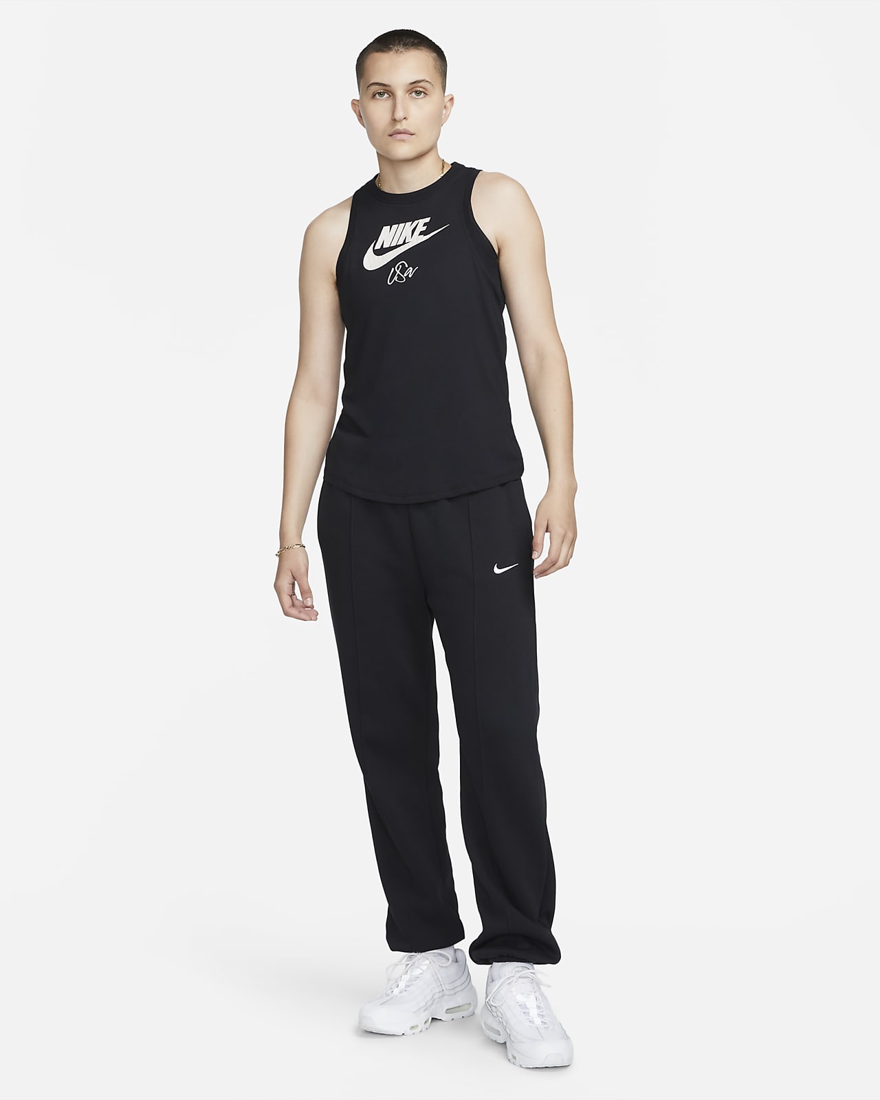 Nike Dri Fit Neon Pink/ Blue Striped Workout Tank Top Women's Size Sma -  beyond exchange