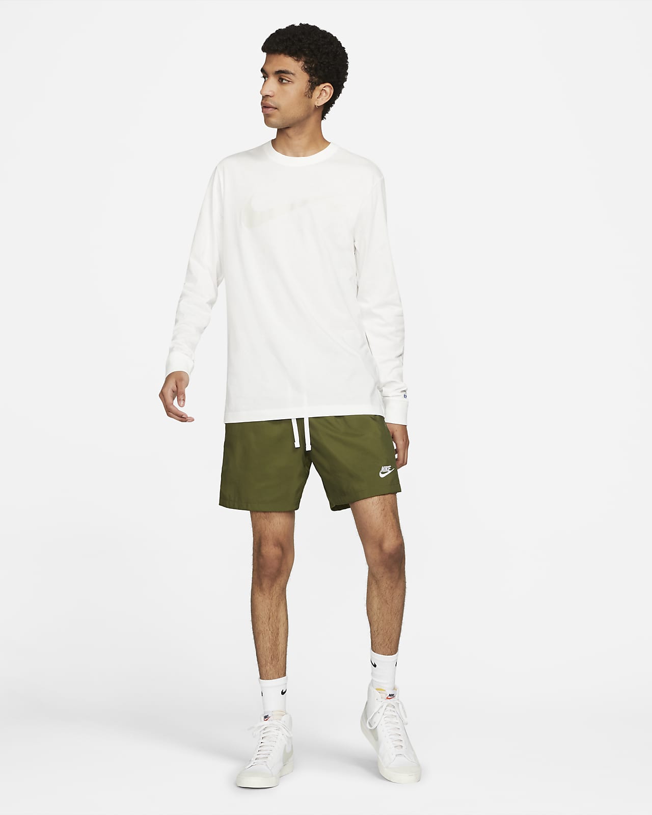 long sleeve t shirt with shorts