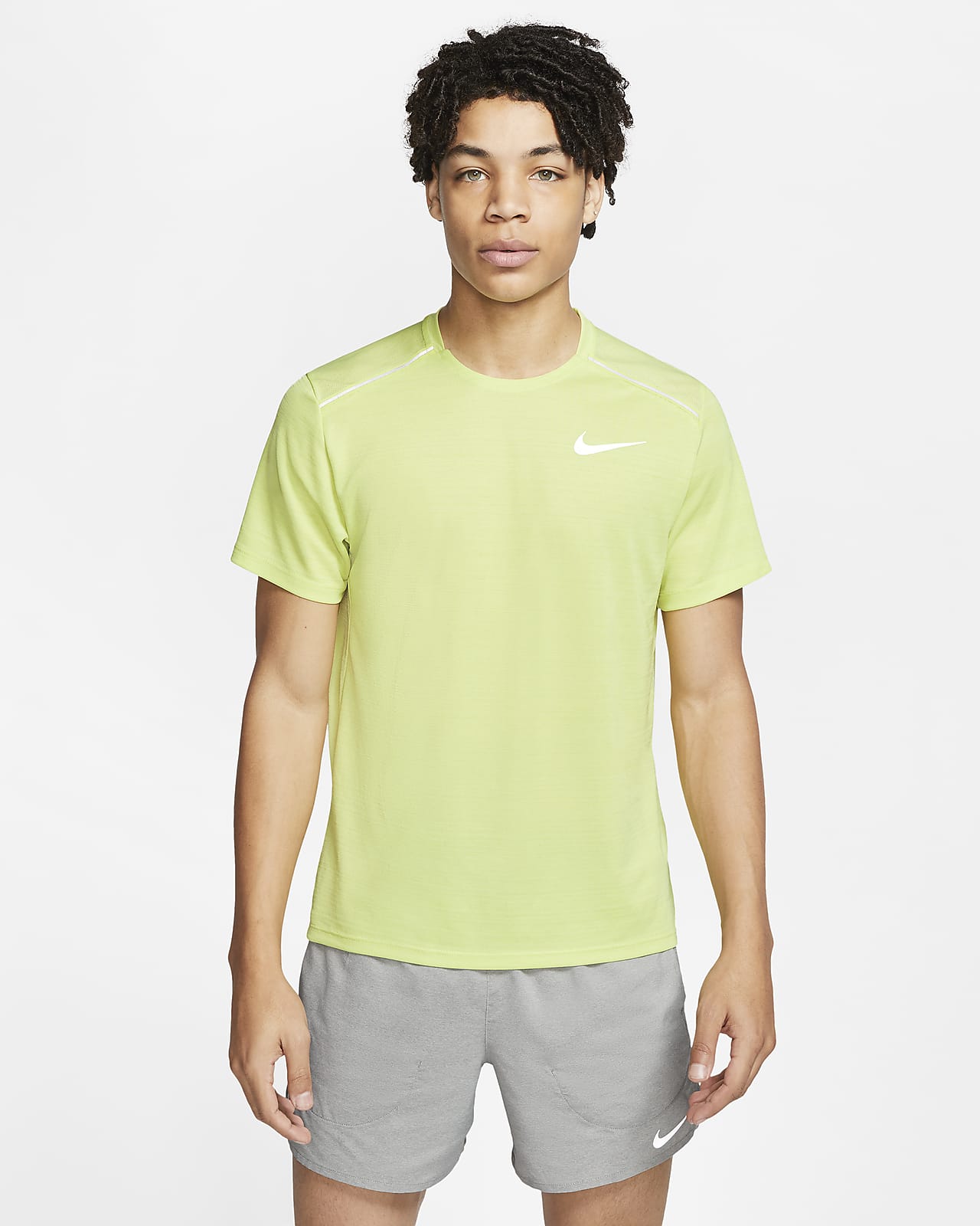 skræmmende læber Skov Nike Dri-FIT Miler Men's Short-Sleeve Running Top. Nike.com