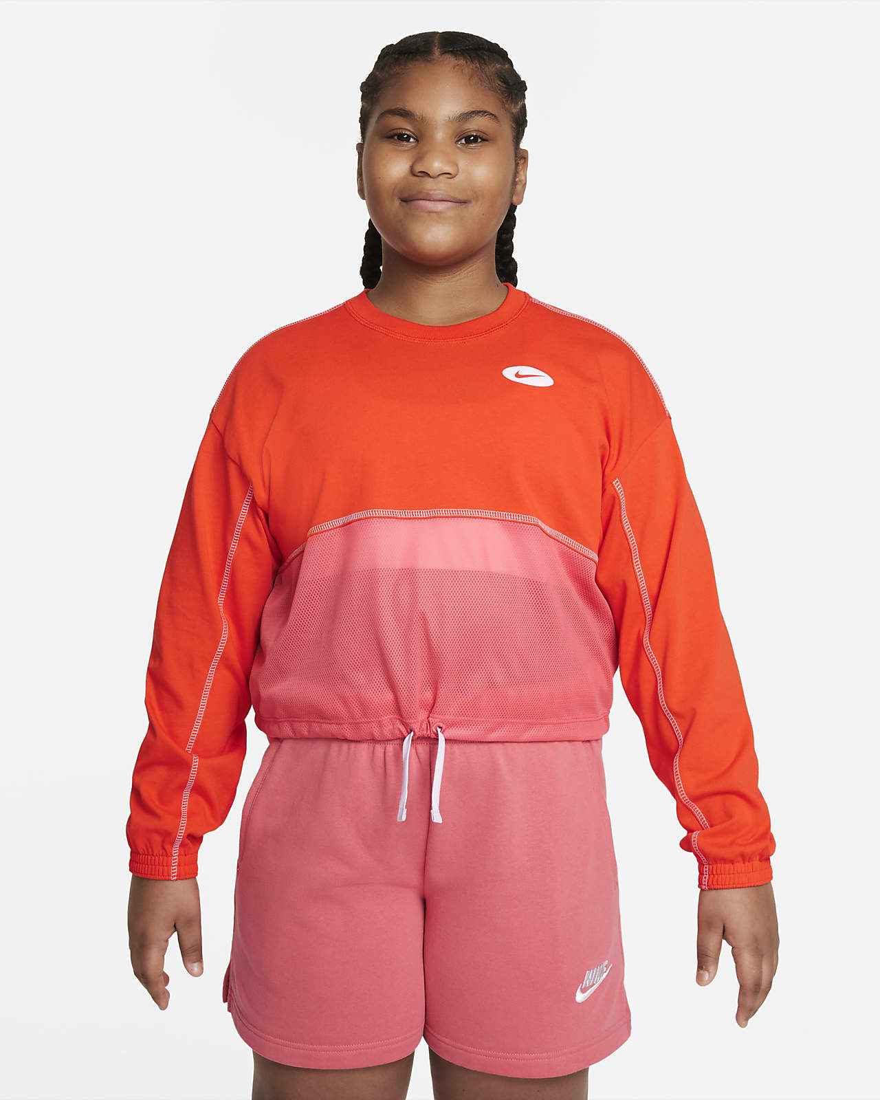 Nike Sportswear Icon Clash Camiseta (Talla grande) - Niña. Nike ES