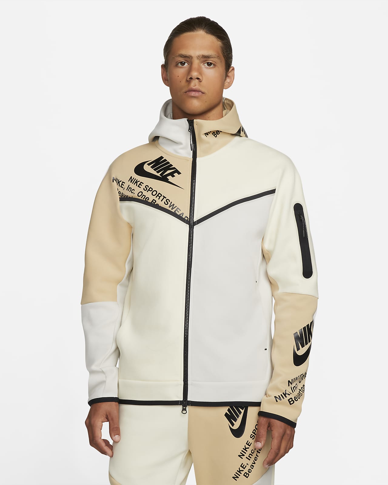 nike avec fermeture eclair