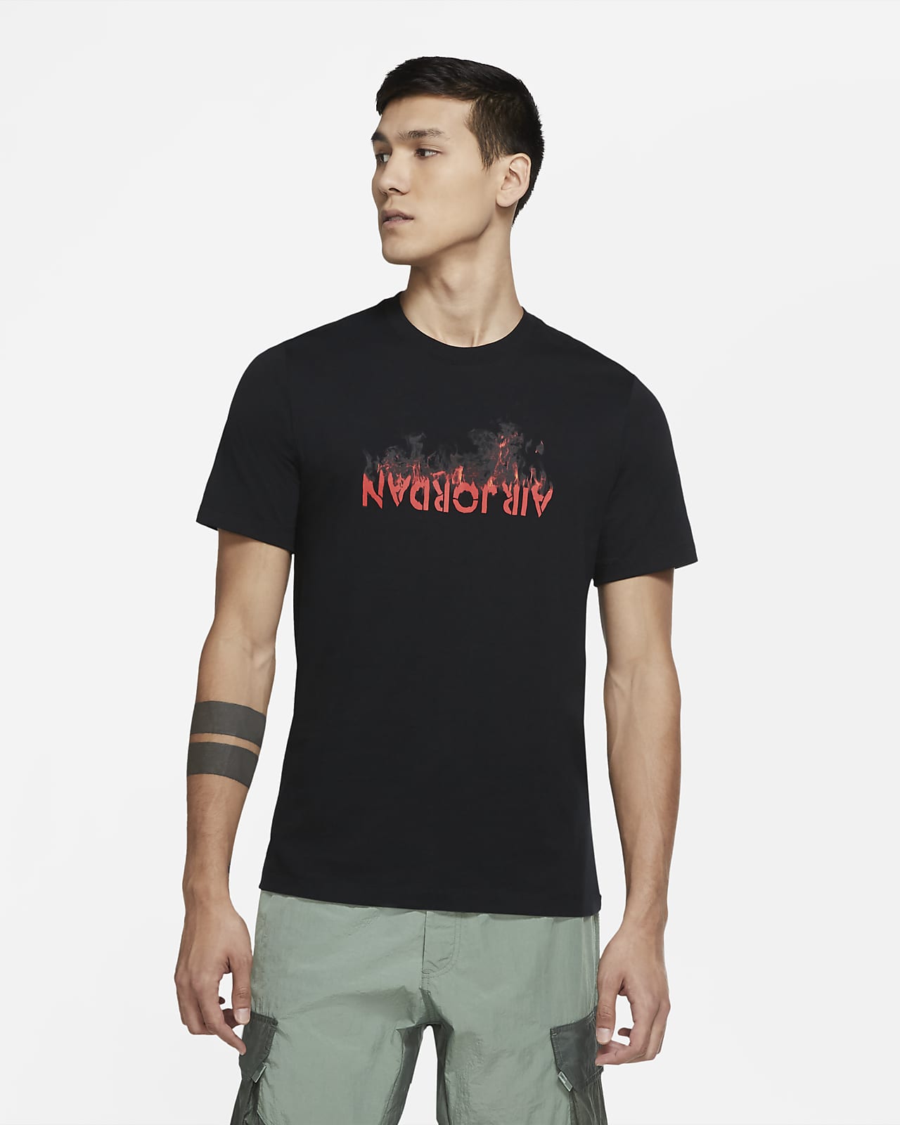 Jordan AJ4 Men's Graphic T-Shirt. Nike AE