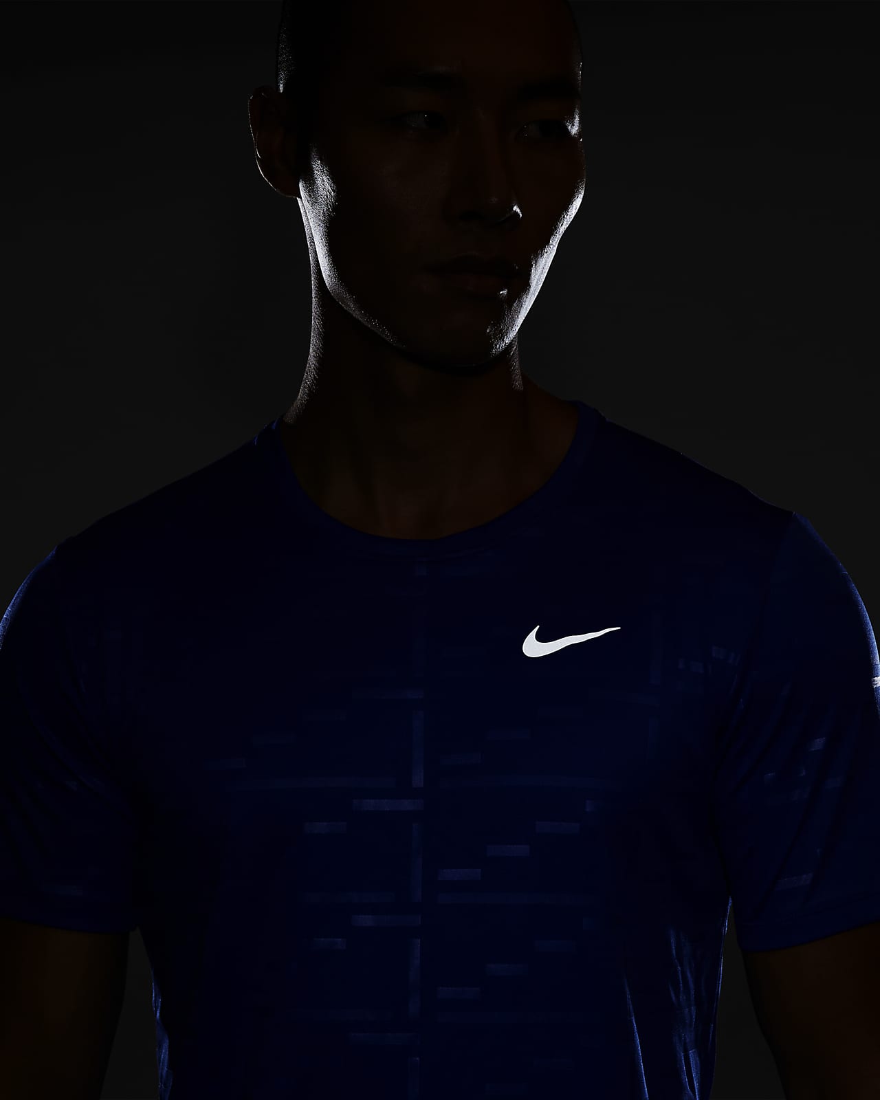 Dri-FIT UV Run Division Miler Men's Embossed Short-Sleeve Running Top. Nike ID