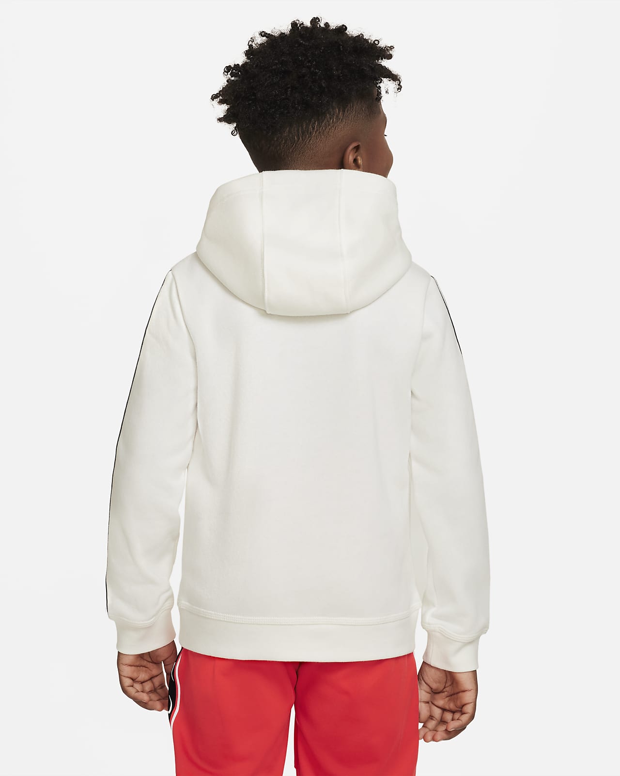 Nike Sportswear Repeat Older Kids' (Boys') Fleece Pullover Hoodie. Nike BE