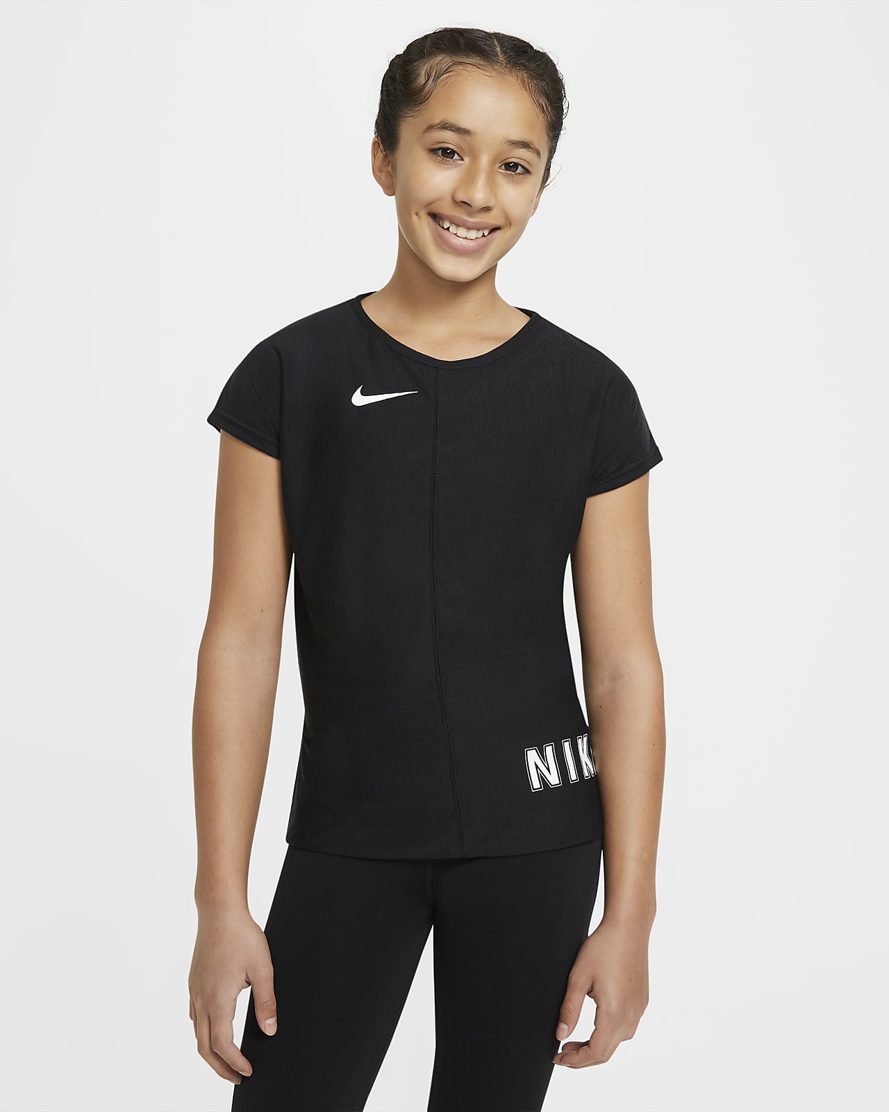 girls nike training top
