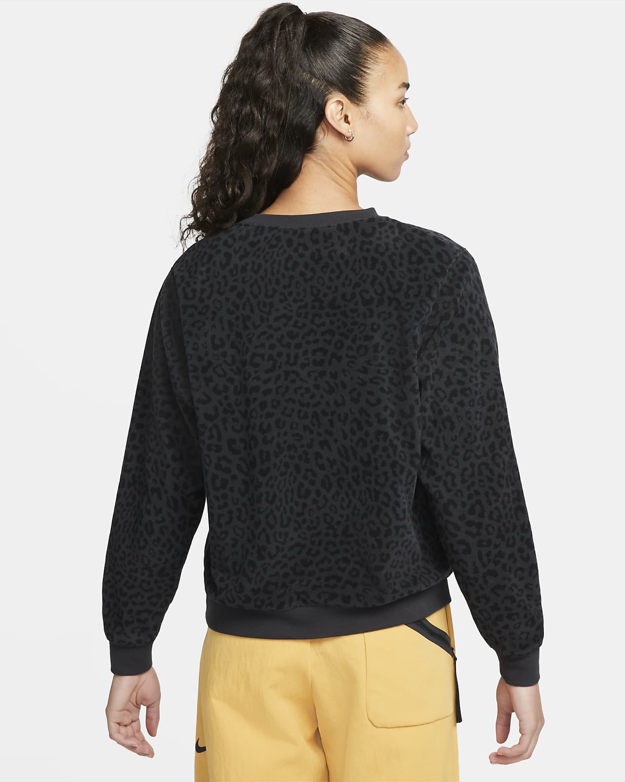 nike fuzzy sweater women's