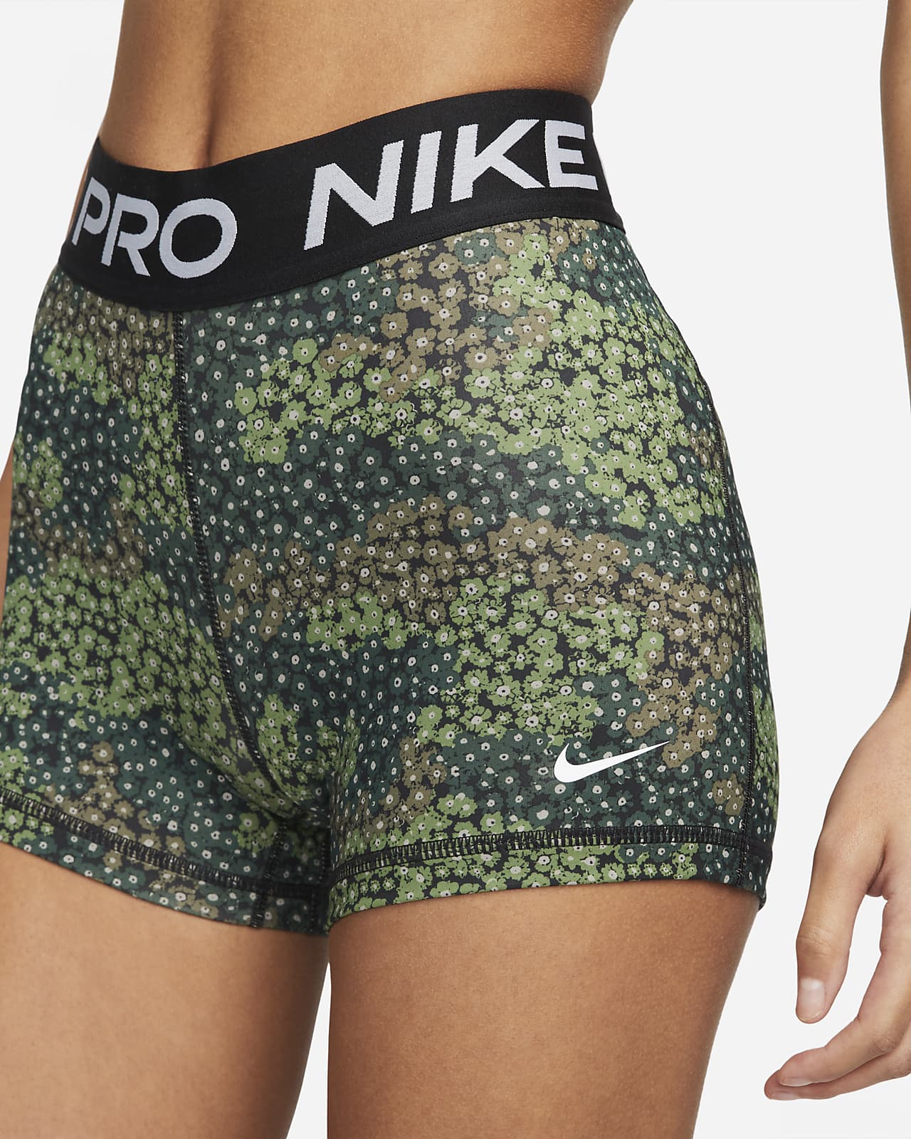 Nike Pro Women's 8cm (approx.) Printed Training Shorts. Nike CA