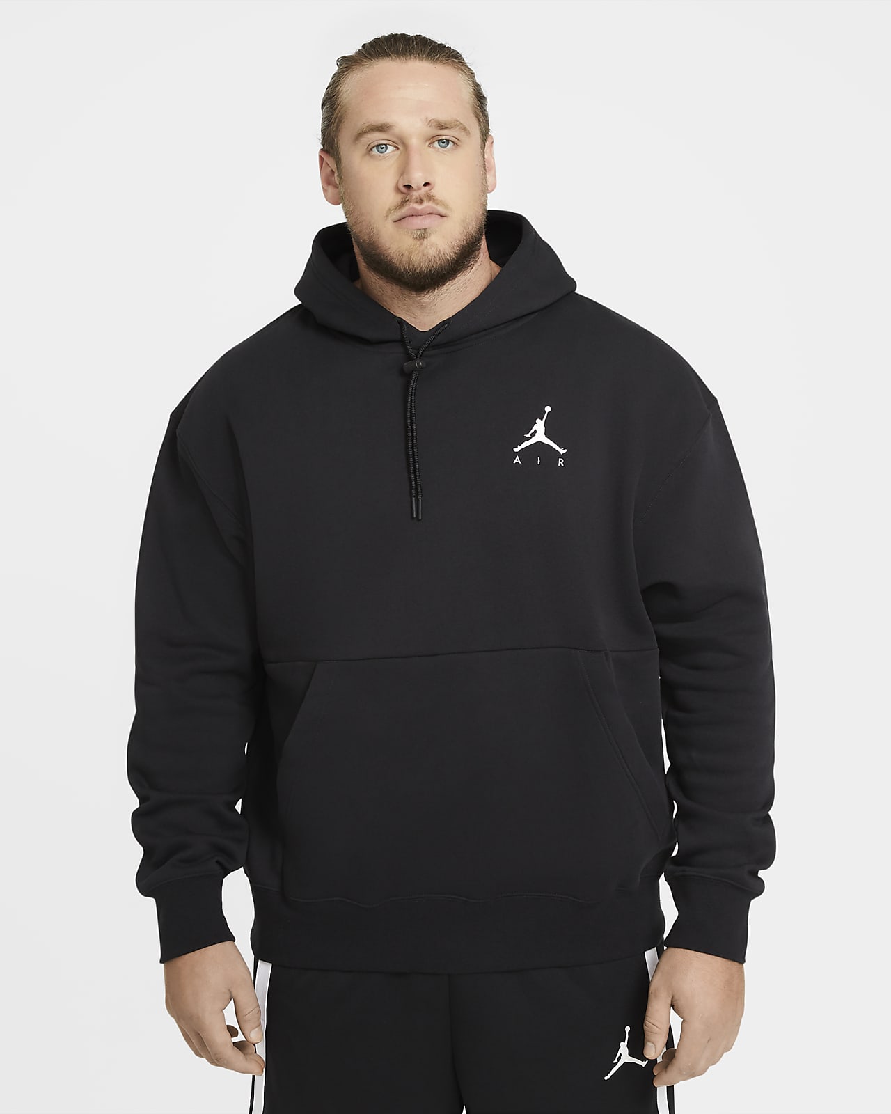 jordan black zip up hoodie