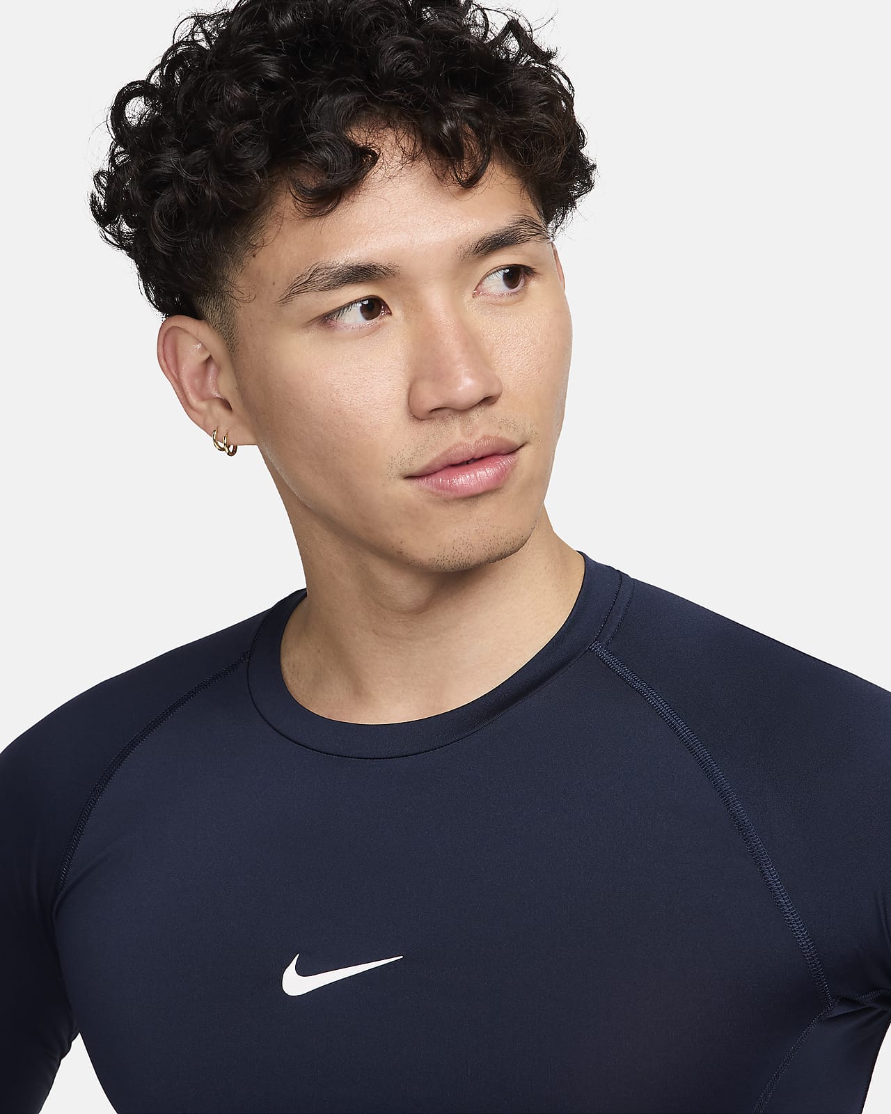 ナイキ プロ メンズ Dri-FIT タイト ロングスリーブ フィットネストップ