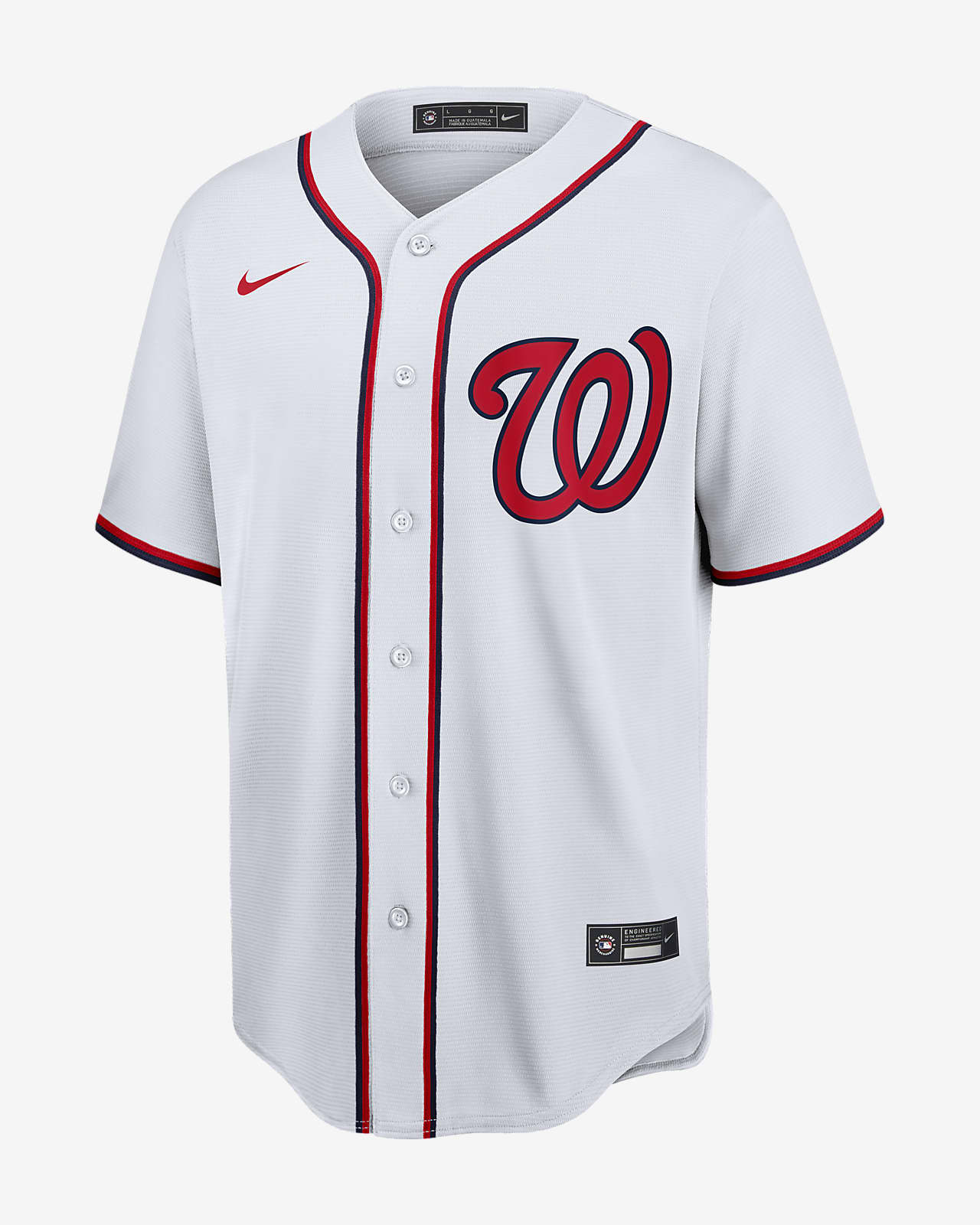 Camiseta de béisbol tipo ráplica para hombre MLB Washington Nationals