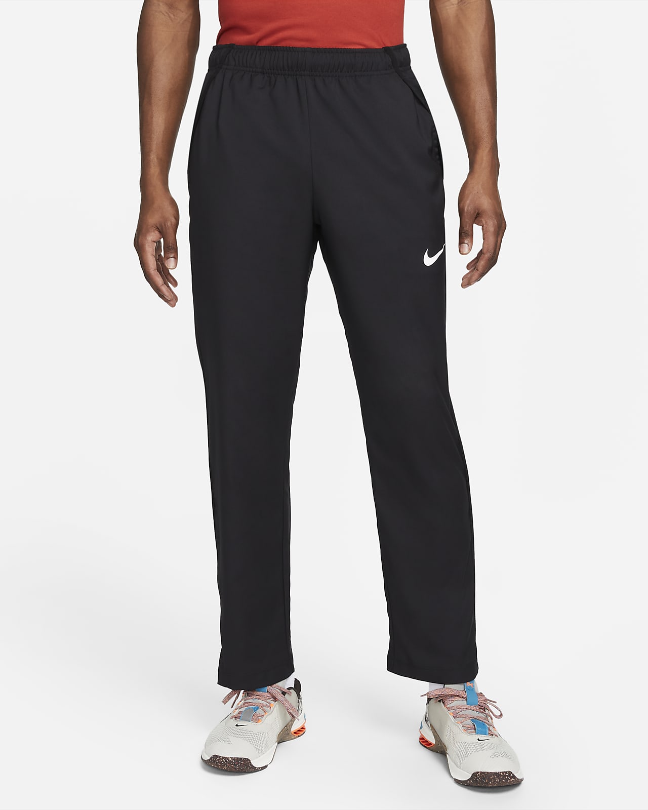 Pánské tkané tréninkové týmové kalhoty Nike Dri-FIT