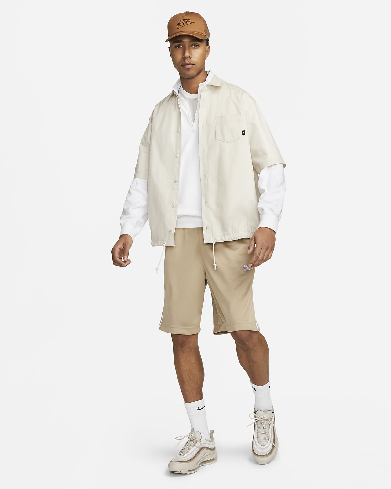 nike air fleece top