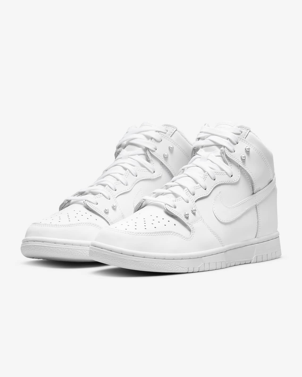 dunk high triple white