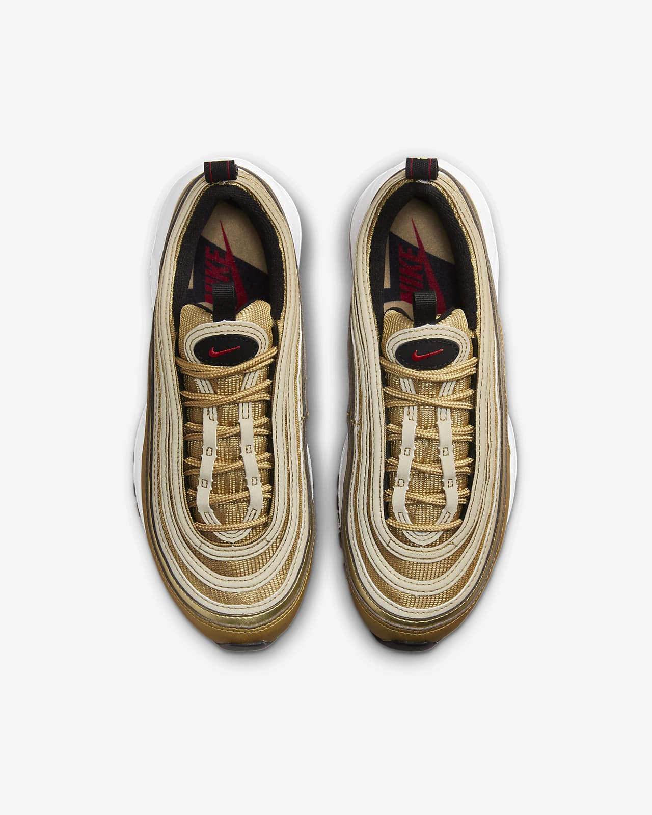 Nike air max 97 cheap zwart goud