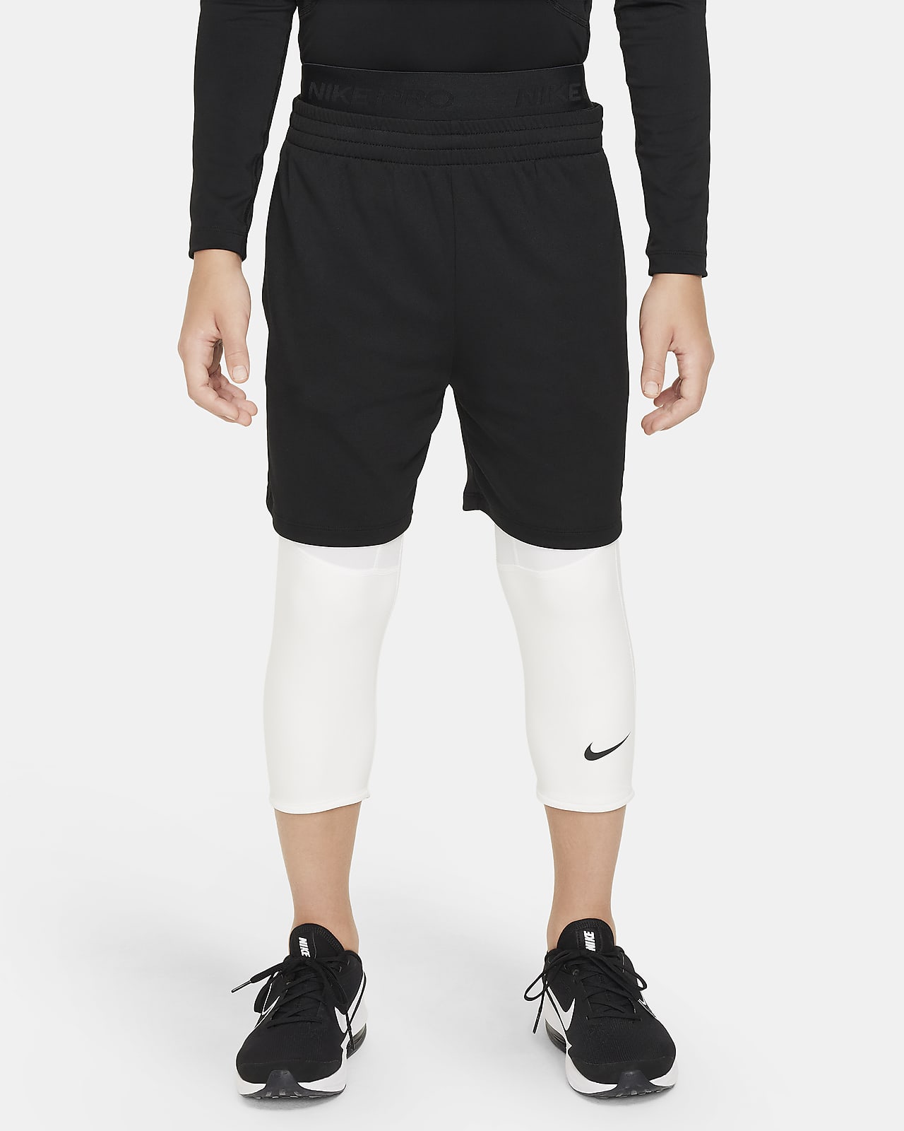 Nike Pro Dri-FIT Big Kids' (Boys') 3/4-Length Tights