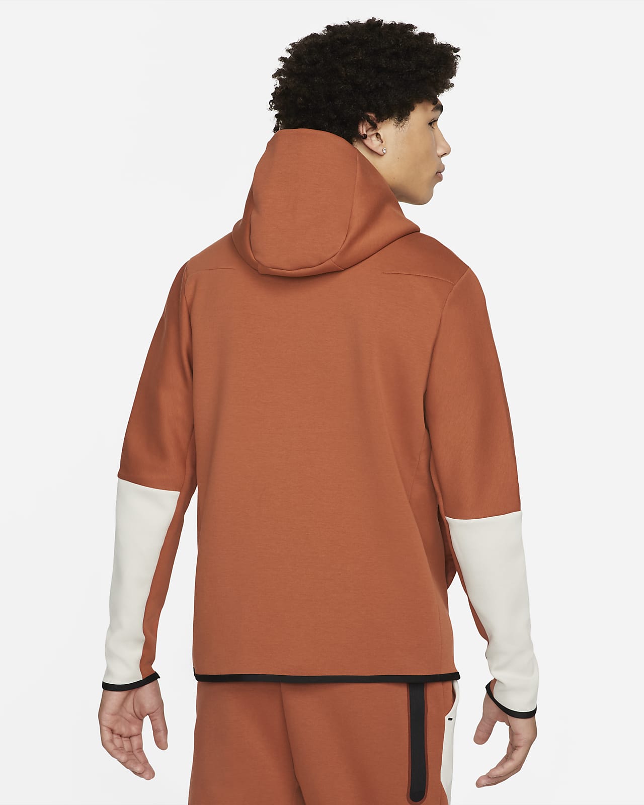 Felpa con cappuccio e zip a tutta lunghezza Nike Sportswear Tech Fleece –  Uomo. Nike IT