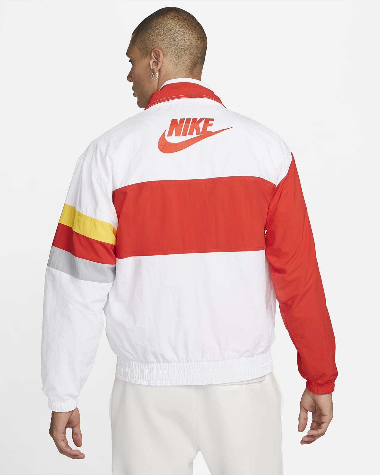 nike woven parka