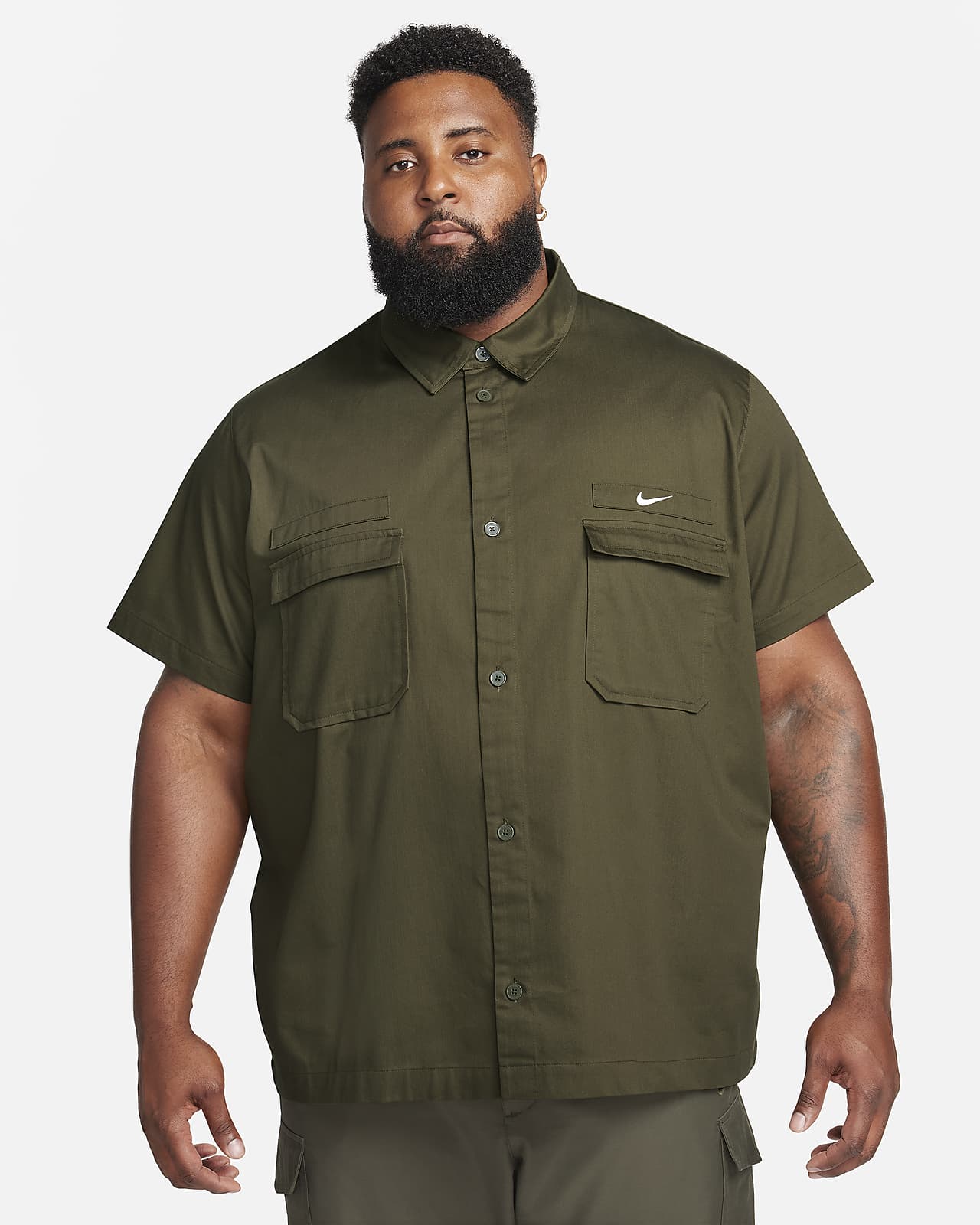 Nike Life Chaleco militar con aislamiento de tejido Woven - Hombre. Nike ES