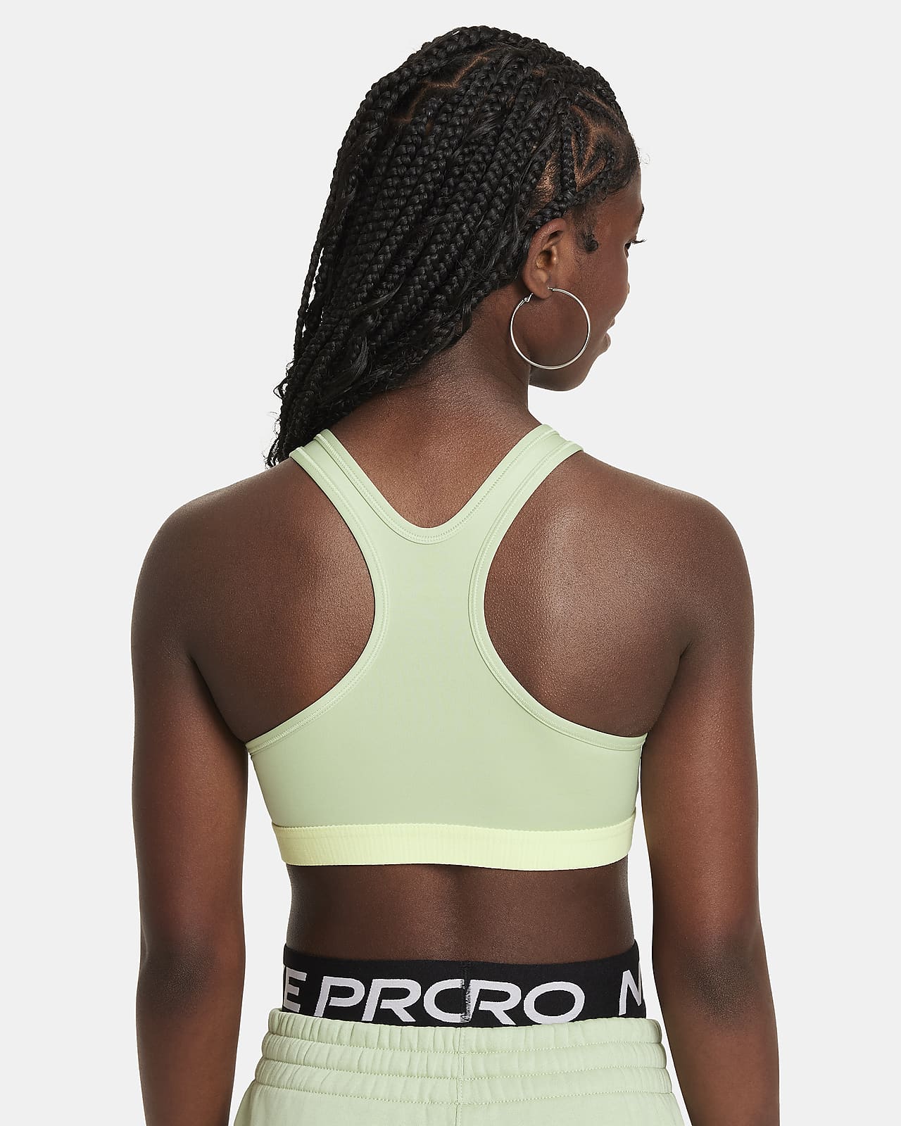 NIKE Yoga Swoosh Sports Bra (XL, CZ7610-630) in Ahmedabad at best price by  Only Lady - Justdial