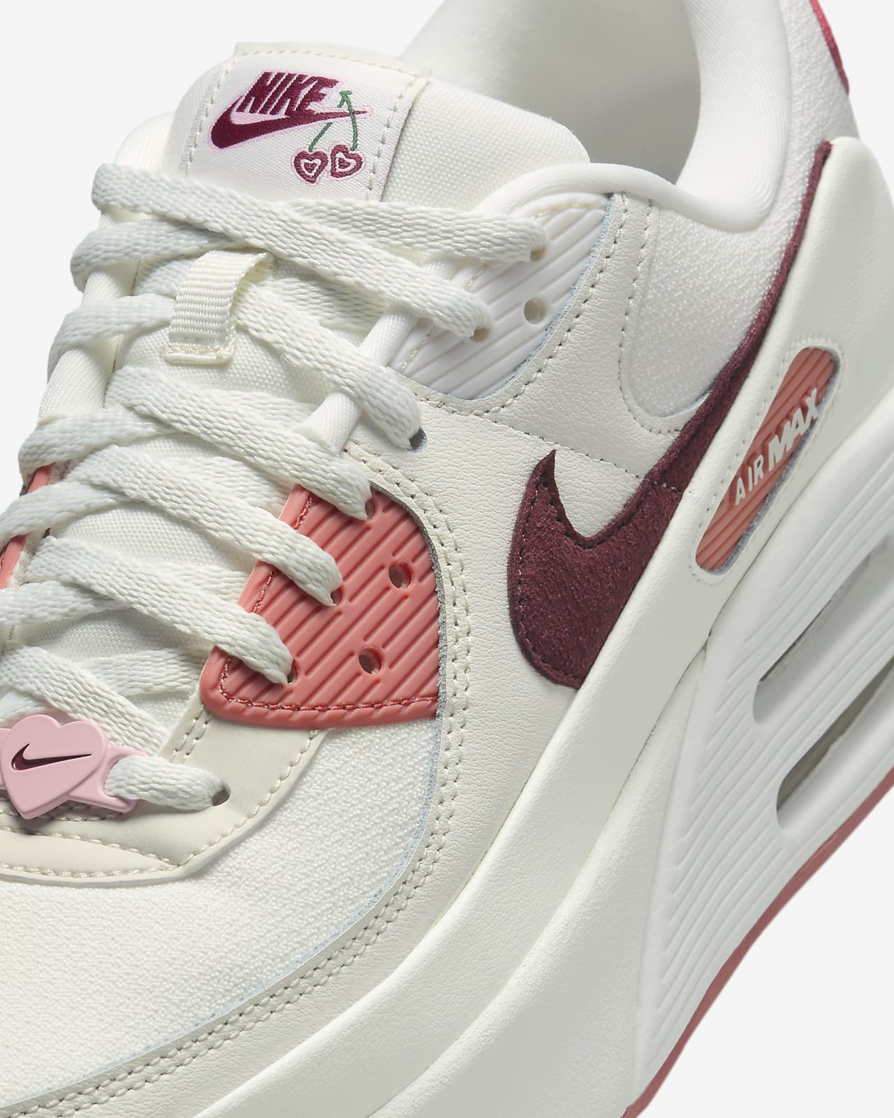 Nike air max 90 se mesh (gs) prism pink/prism pink-white best sale