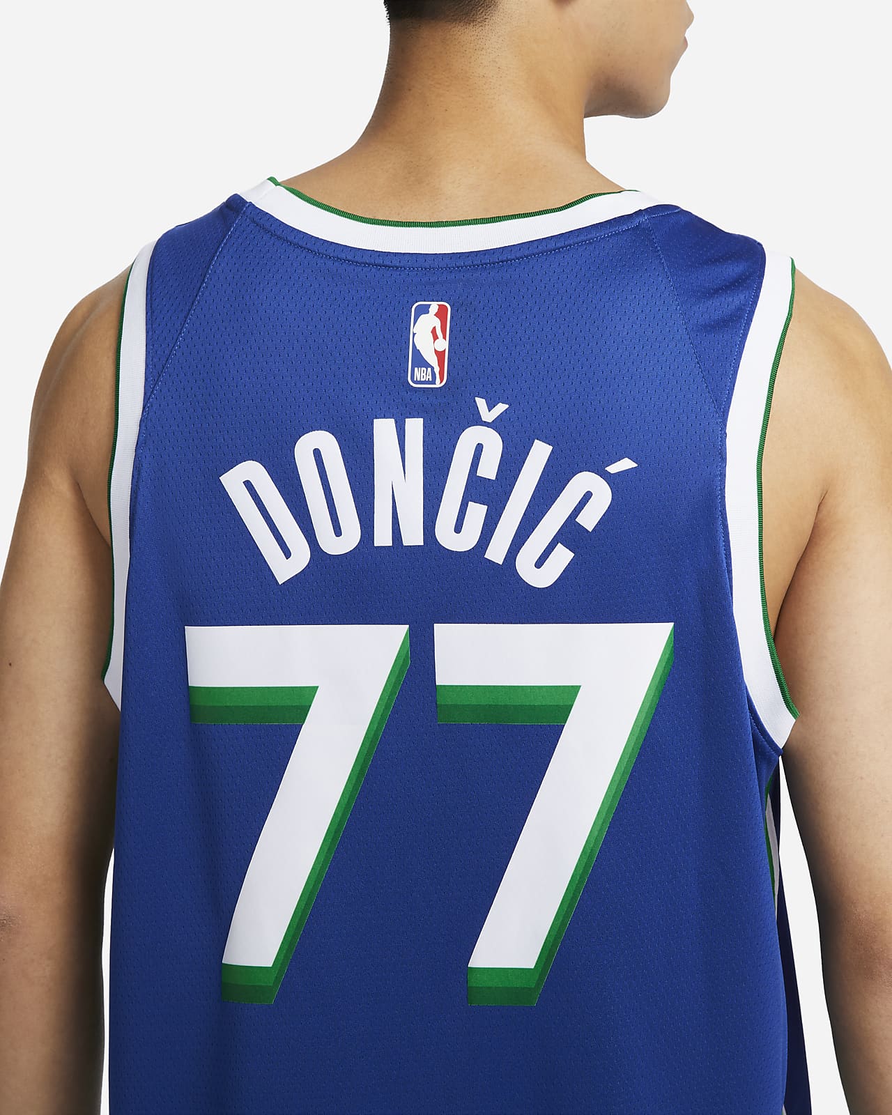 Luka Doncic Nike Authentic City Edition Dallas Mavericks Jersey