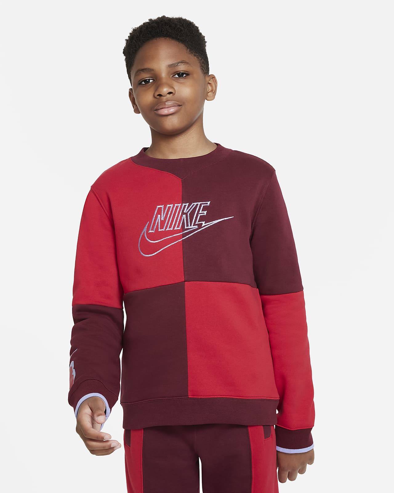 Nike Sportswear Big Kids' (Boys') Amplify Sweatshirt