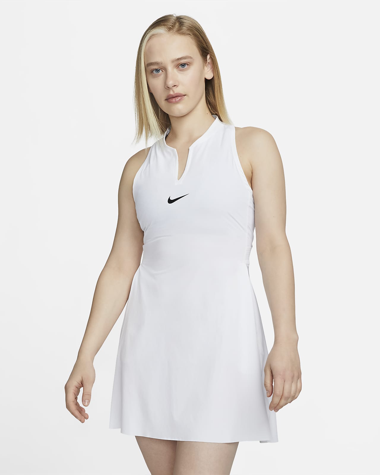 Nike Court Dri Fit Advantage Pant - Black/White