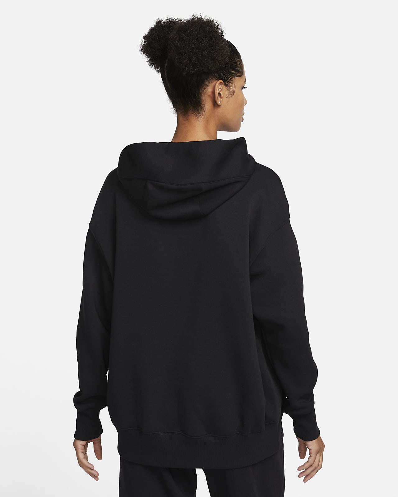 Sportswear Sudadera capucha de tejido Fleece ajuste oversize - Mujer. Nike ES