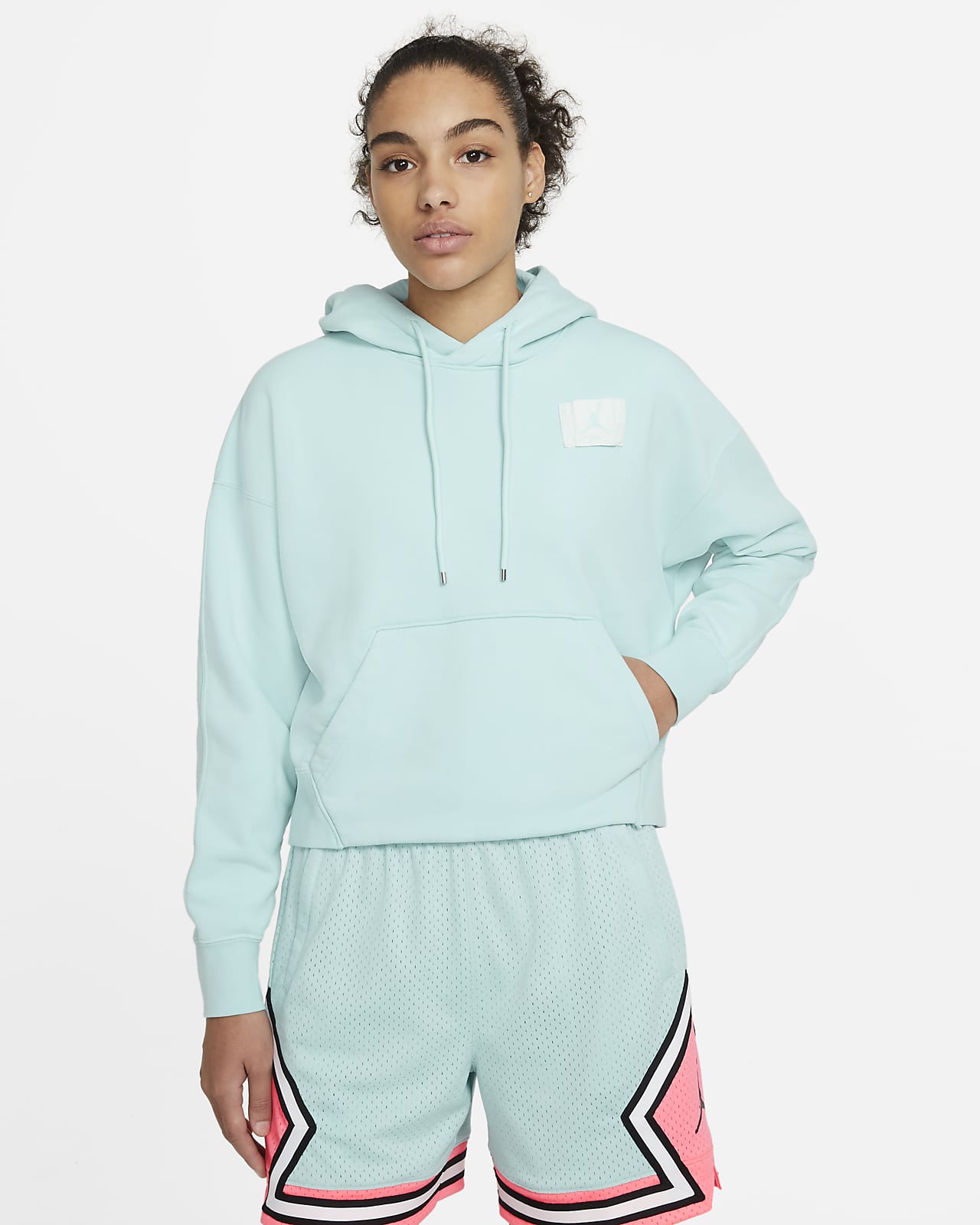 jordan flight women's fleece pullover hoodie