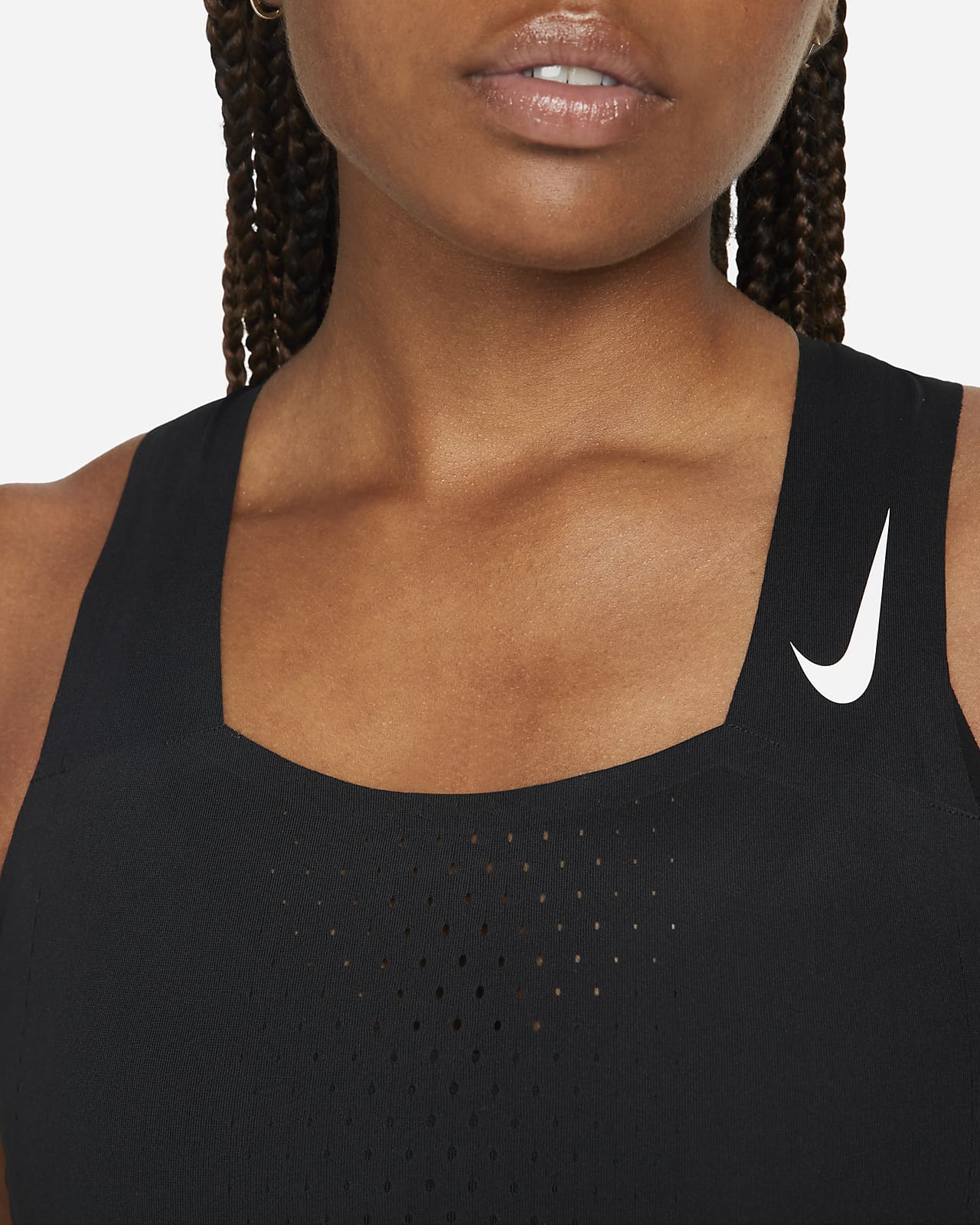 Cesta peor Restricciones Nike Dri-FIT ADV AeroSwift Camiseta corta de running - Mujer. Nike ES