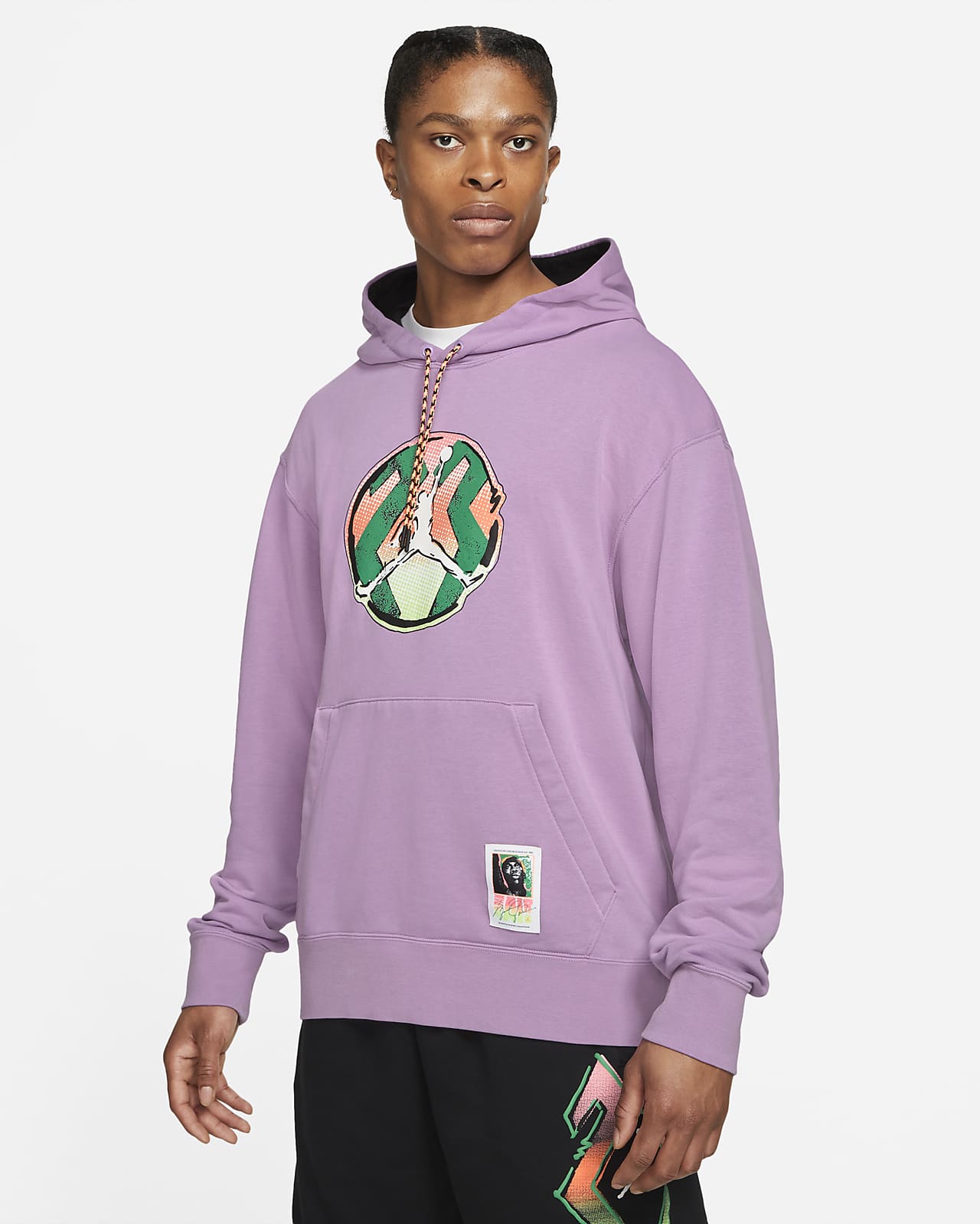 jordan purple hoodie