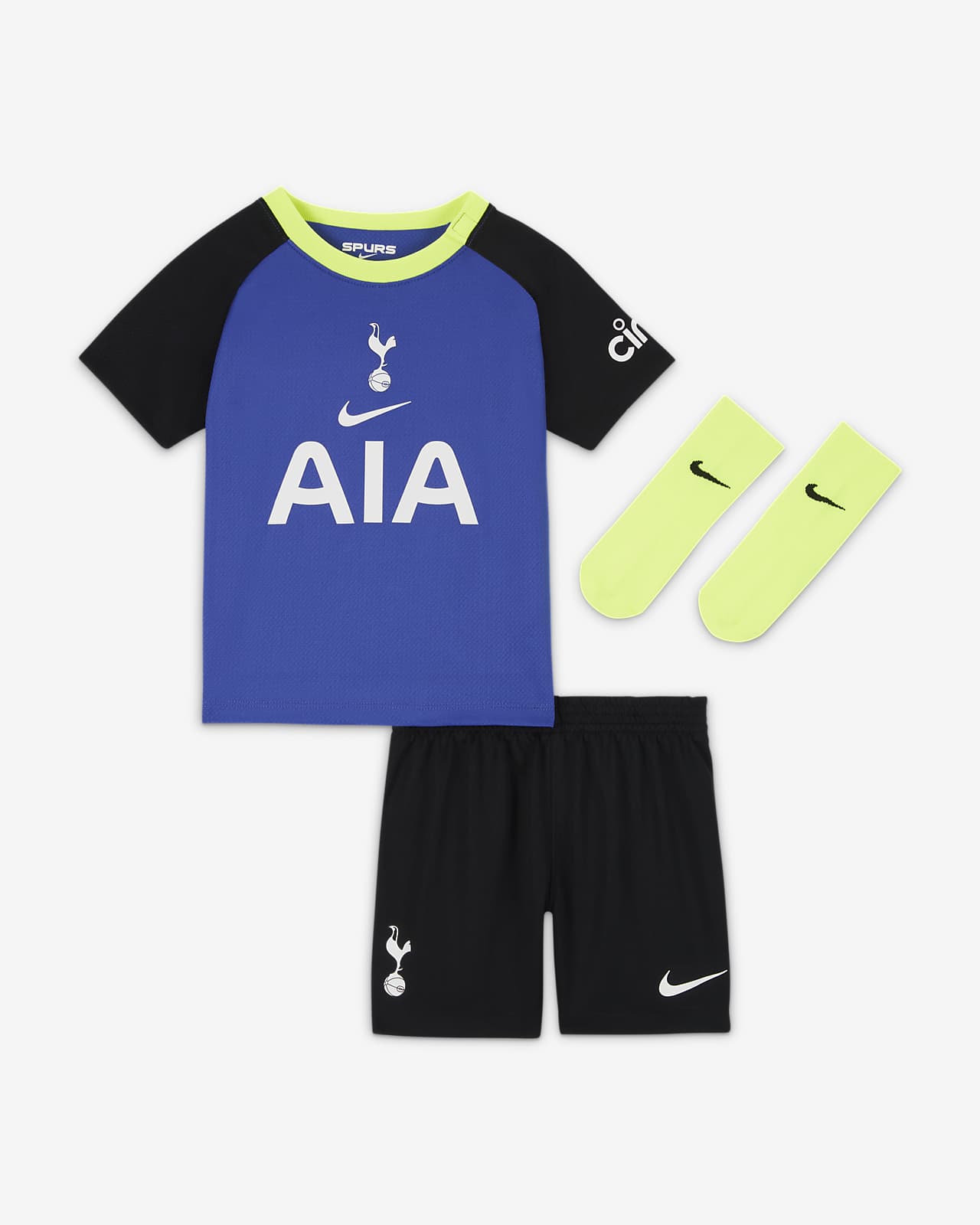 Tottenham Hotspur 2022/23 Away Nike Fußballtrikot-Set für Babys und Kleinkinder