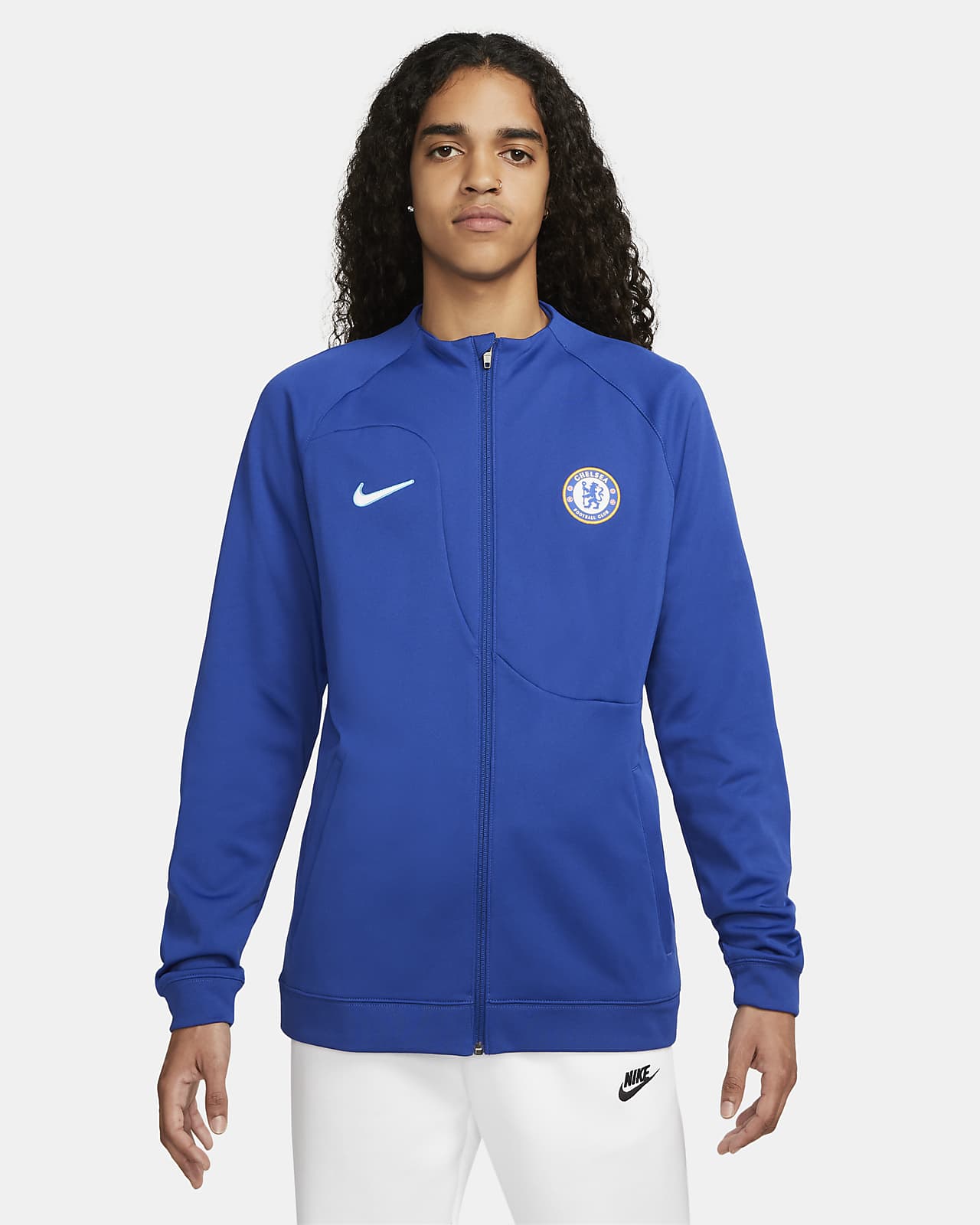 congelado Mendicidad Quejar Chelsea FC Academy Pro Men's Nike Soccer Jacket. Nike.com
