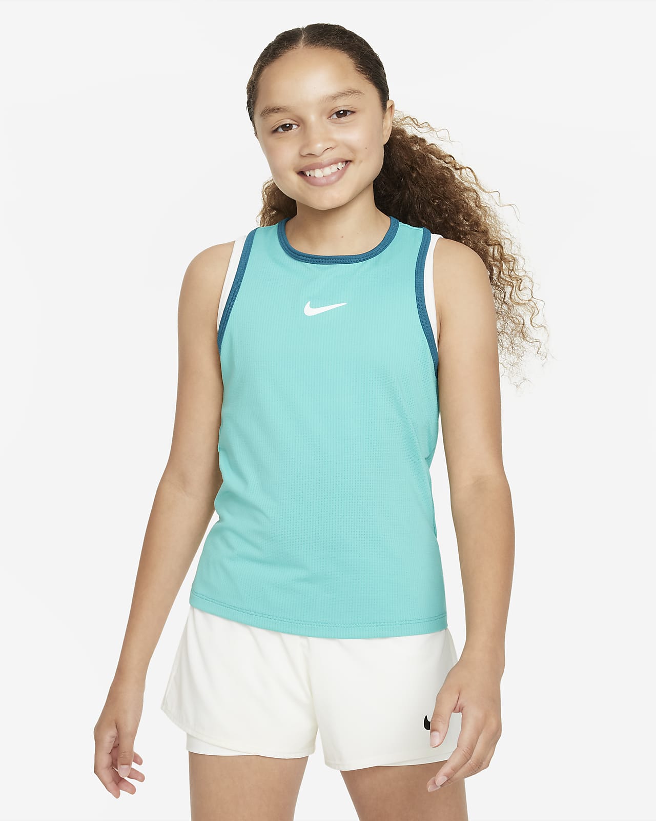 Nike Victory-Dri-FIT-tennistanktop større børn (piger). Nike DK