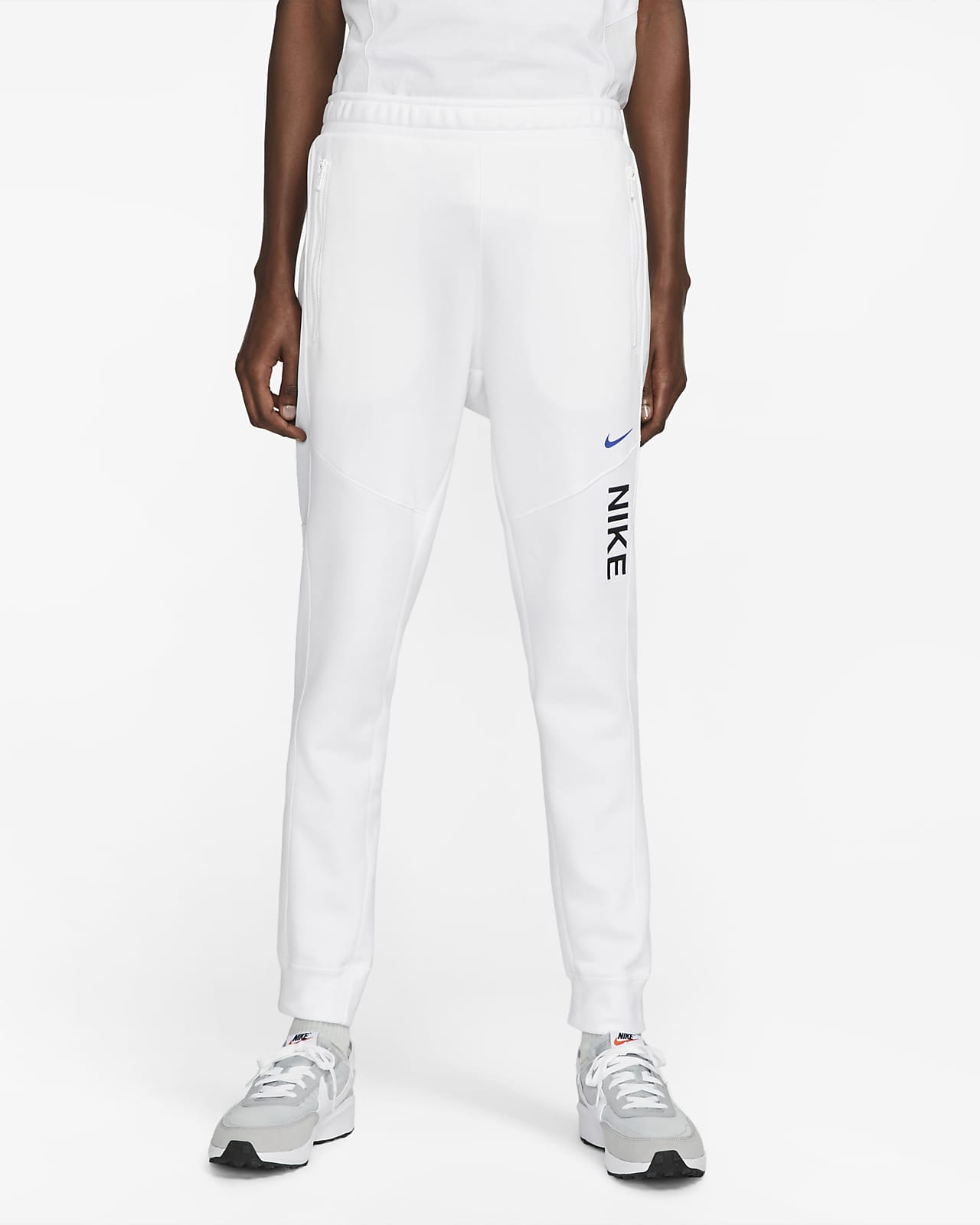 Nike Sportswear PANT UNISEX - Tracksuit bottoms - black/white/black -  Zalando.de