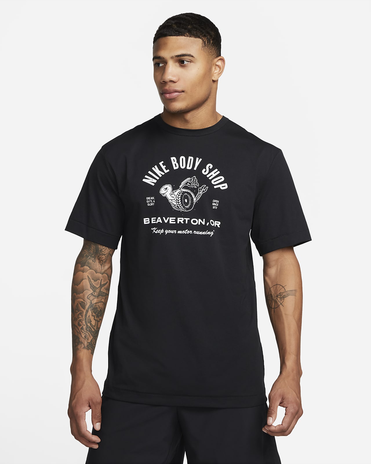 Męska koszulka z krótkim rękawem do fitnessu Nike Dri-FIT UV Hyverse