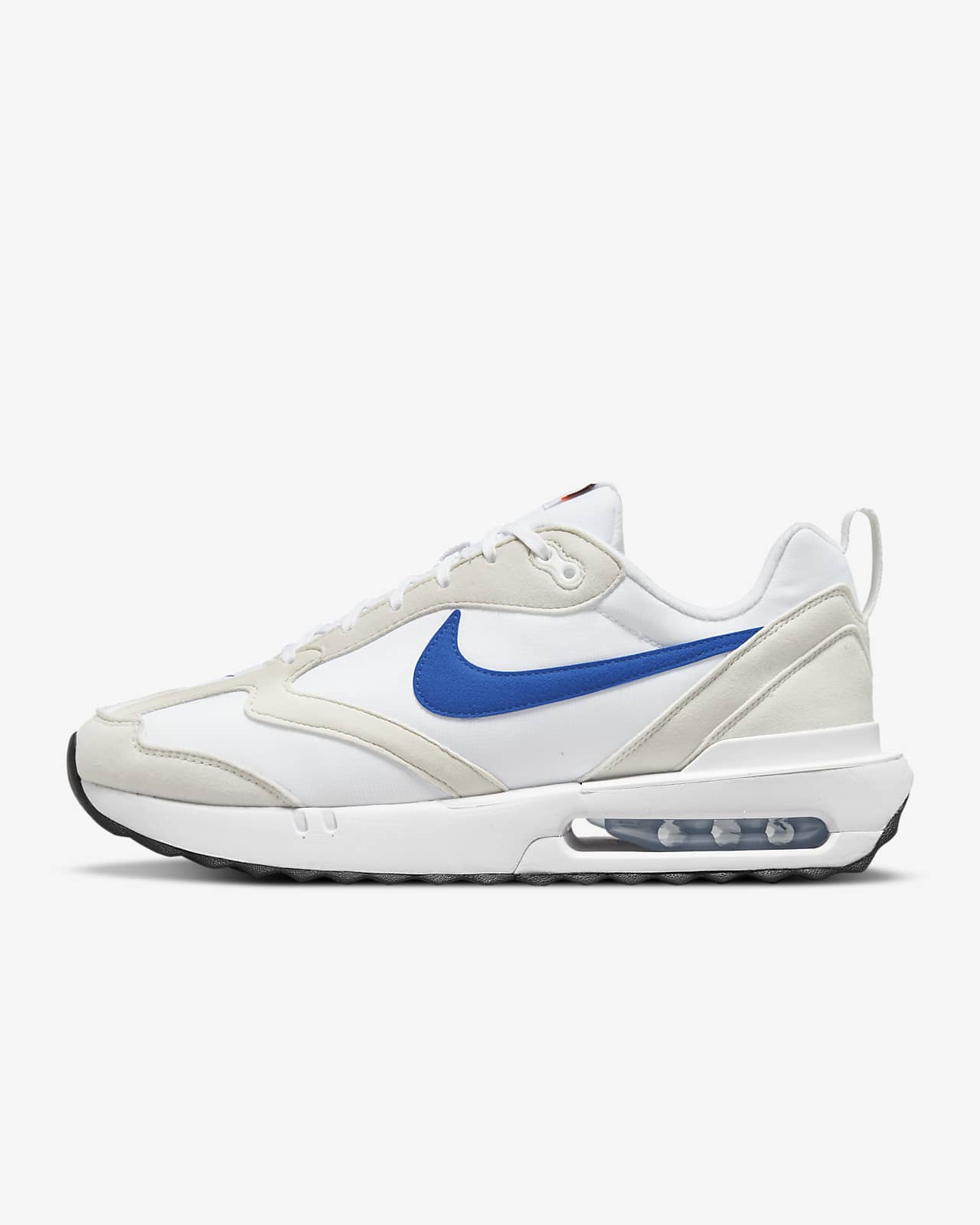 nike air max mens blue and white