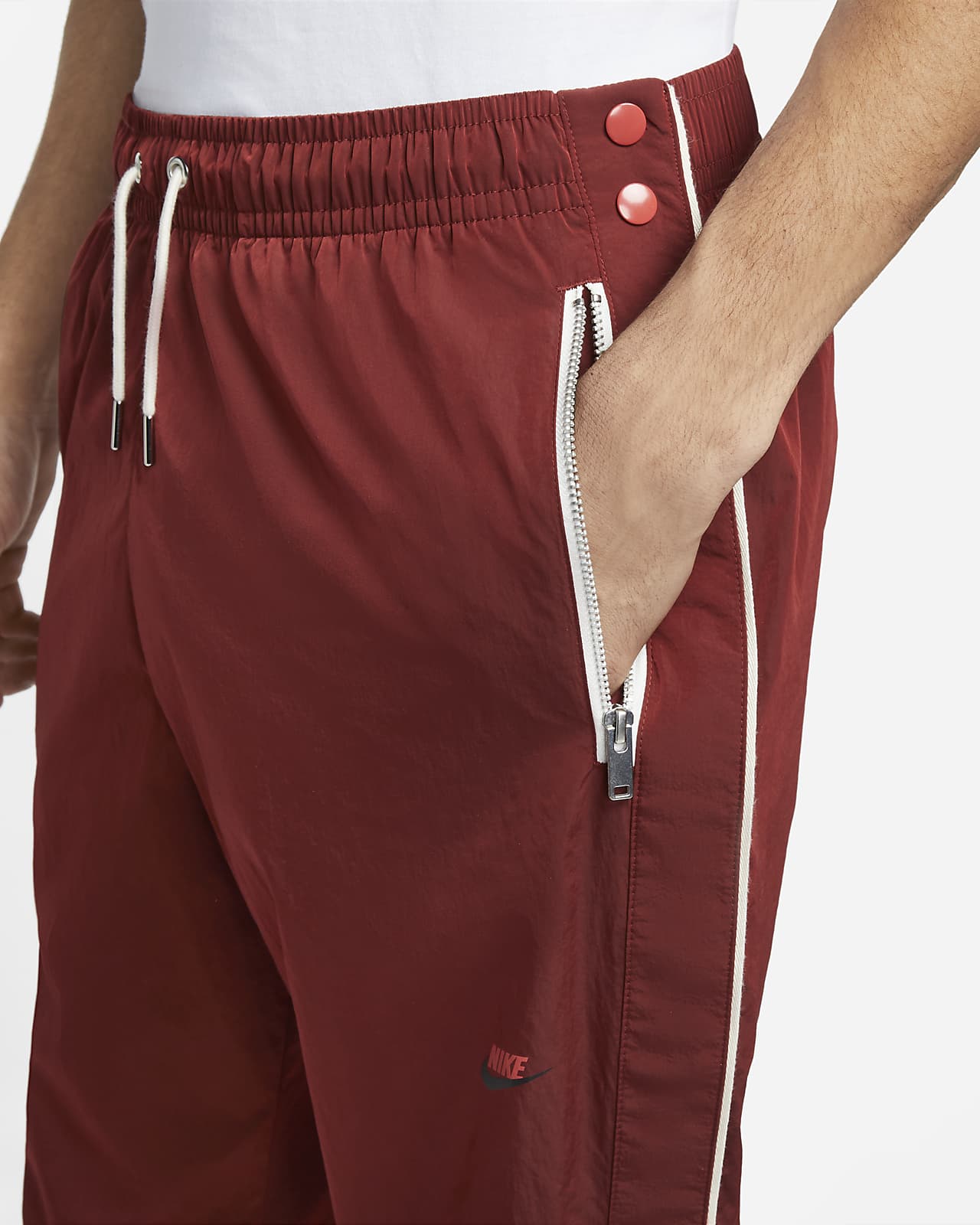 Tear-Away Mid-Rise Track Pant