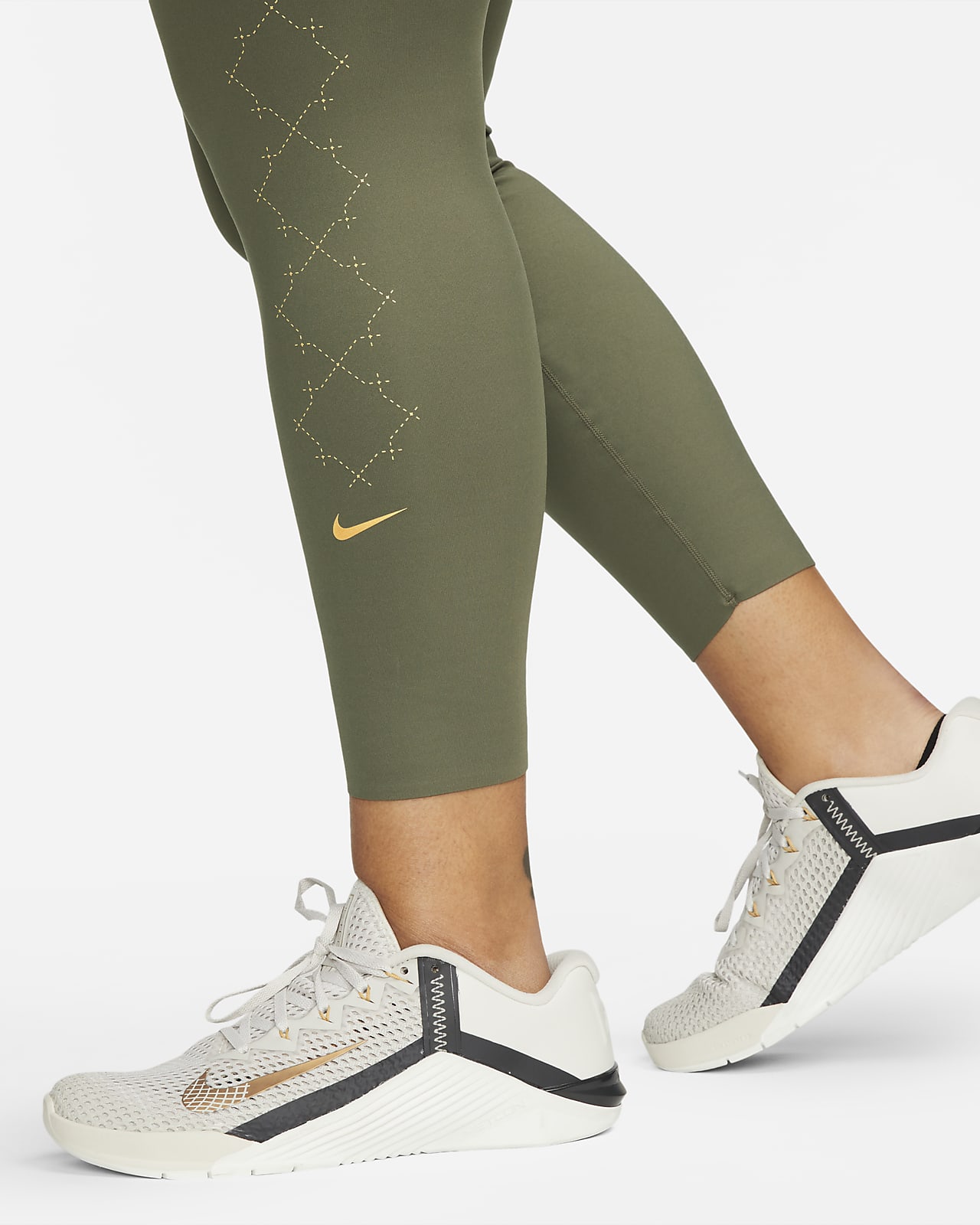 Nike One Luxe Women's Mid-Rise 7/8 Leggings (Plus Size). Nike GB