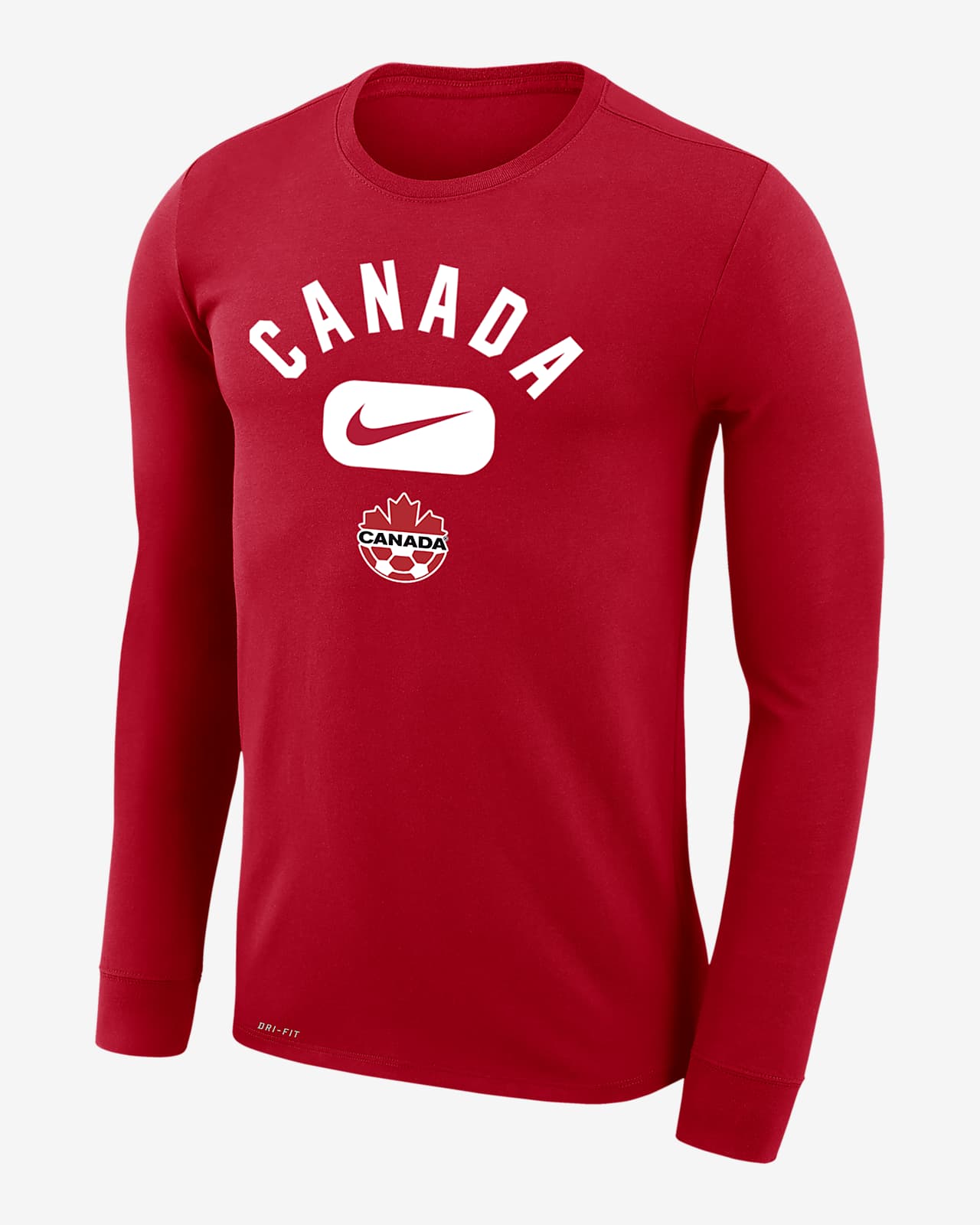 Canada Legend Men's Nike Dri-FIT Long-Sleeve T-Shirt